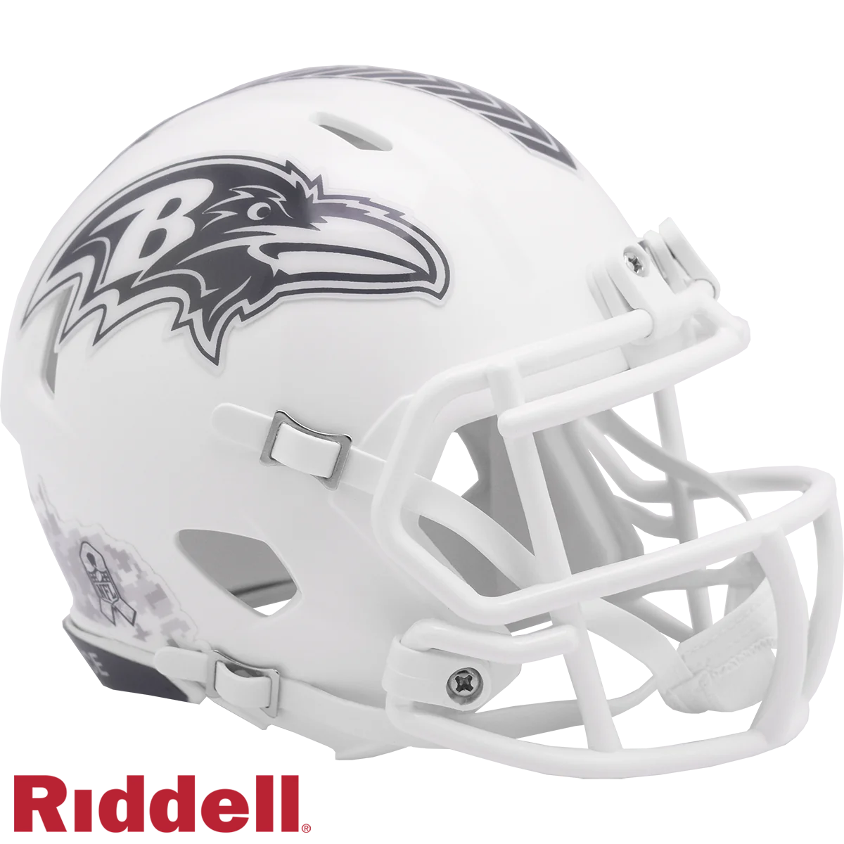 BALTIMORE RAVENS SALUTE TO SERVICE 24 MINI HELMET