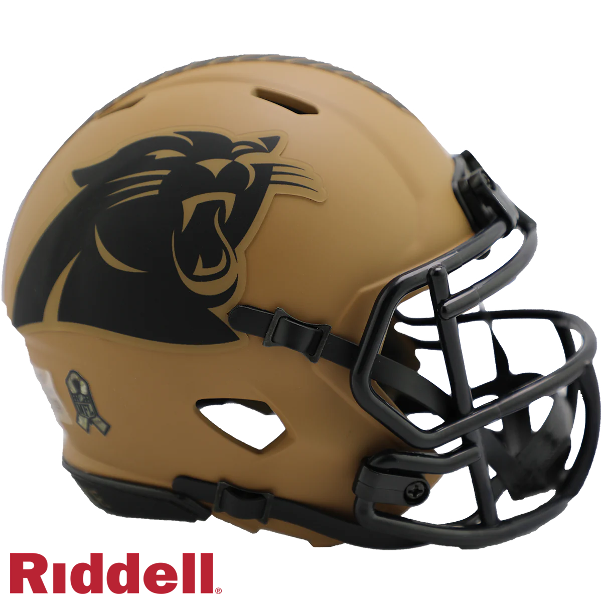CAROLINA PANTHERS SALUTE TO SERVICE 23 MINI HELMET