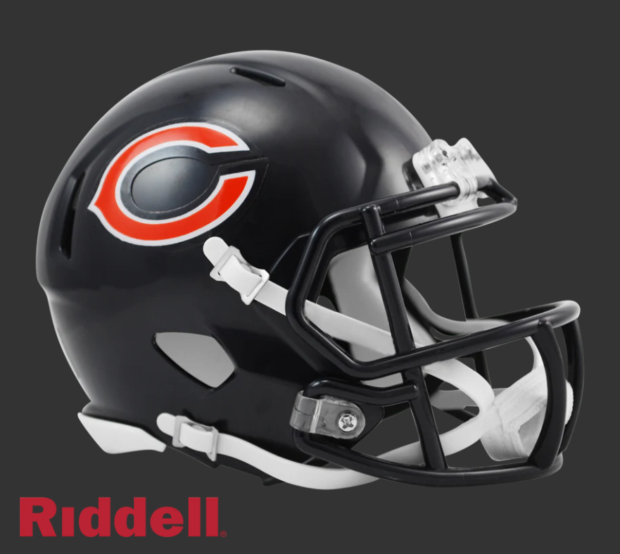 CHICAGO BEARS CURRENT STYLE SPEED MINI HELMET