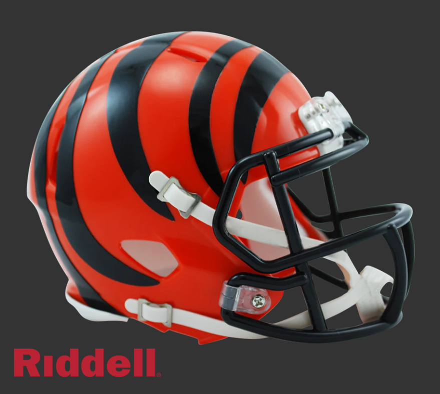 CINCINNATI BENGALS CURRENT STYLE SPEED MINI HELMET