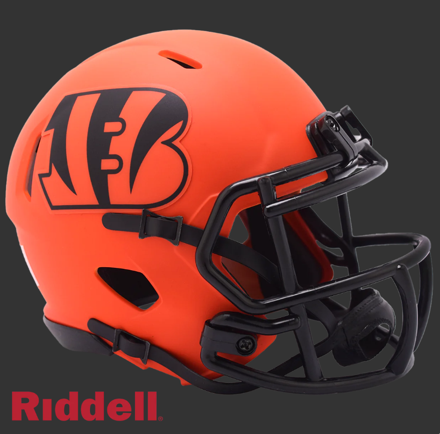 CINCINNATI BENGALS RAVE MINI HELMET