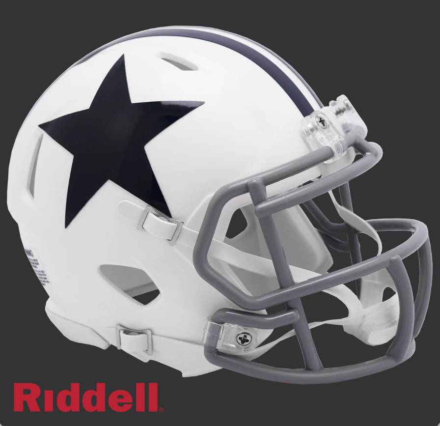 DALLAS COWBOYS 1960-63 THROWBACK SPEED MINI HELMET