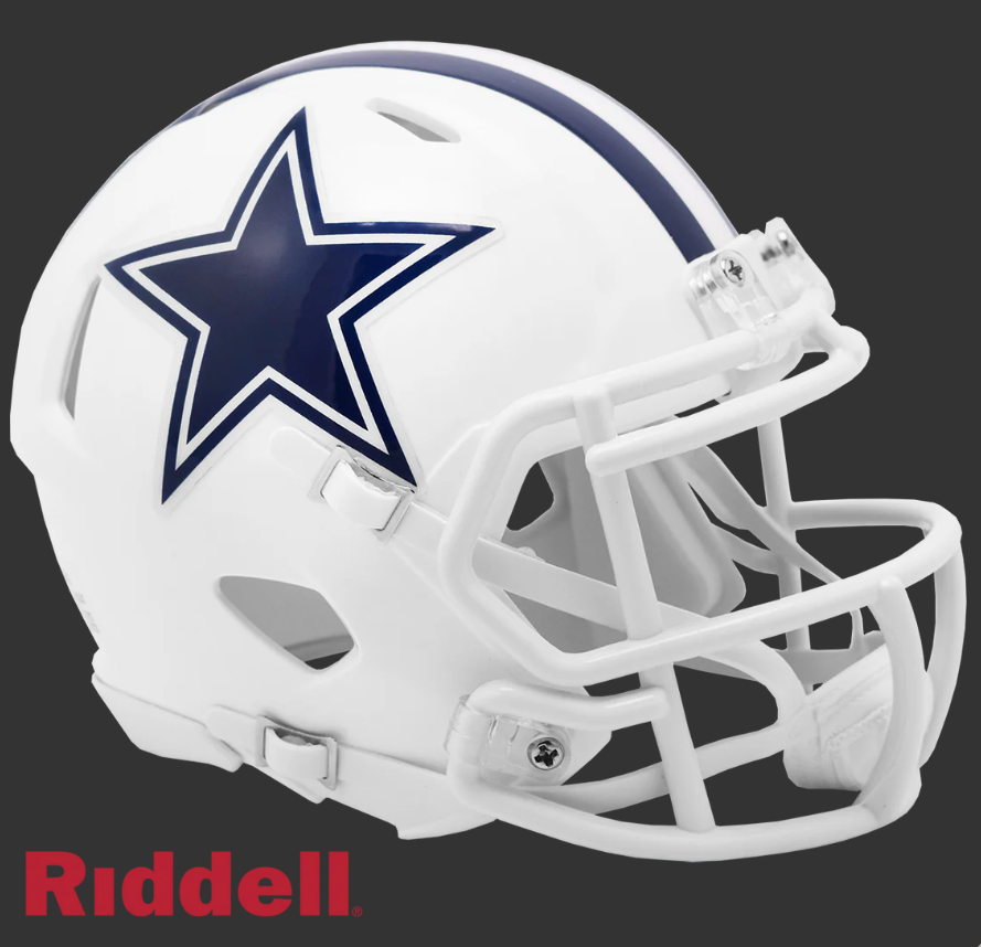 DALLAS COWBOYS 2022 ON FIELD ALTERNATE STYLE SPEED MINI HELMET