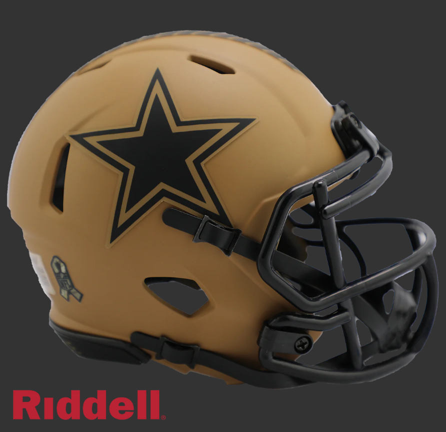 DALLAS COWBOYS SALUTE TO SERVICE 23 MINI HELMET