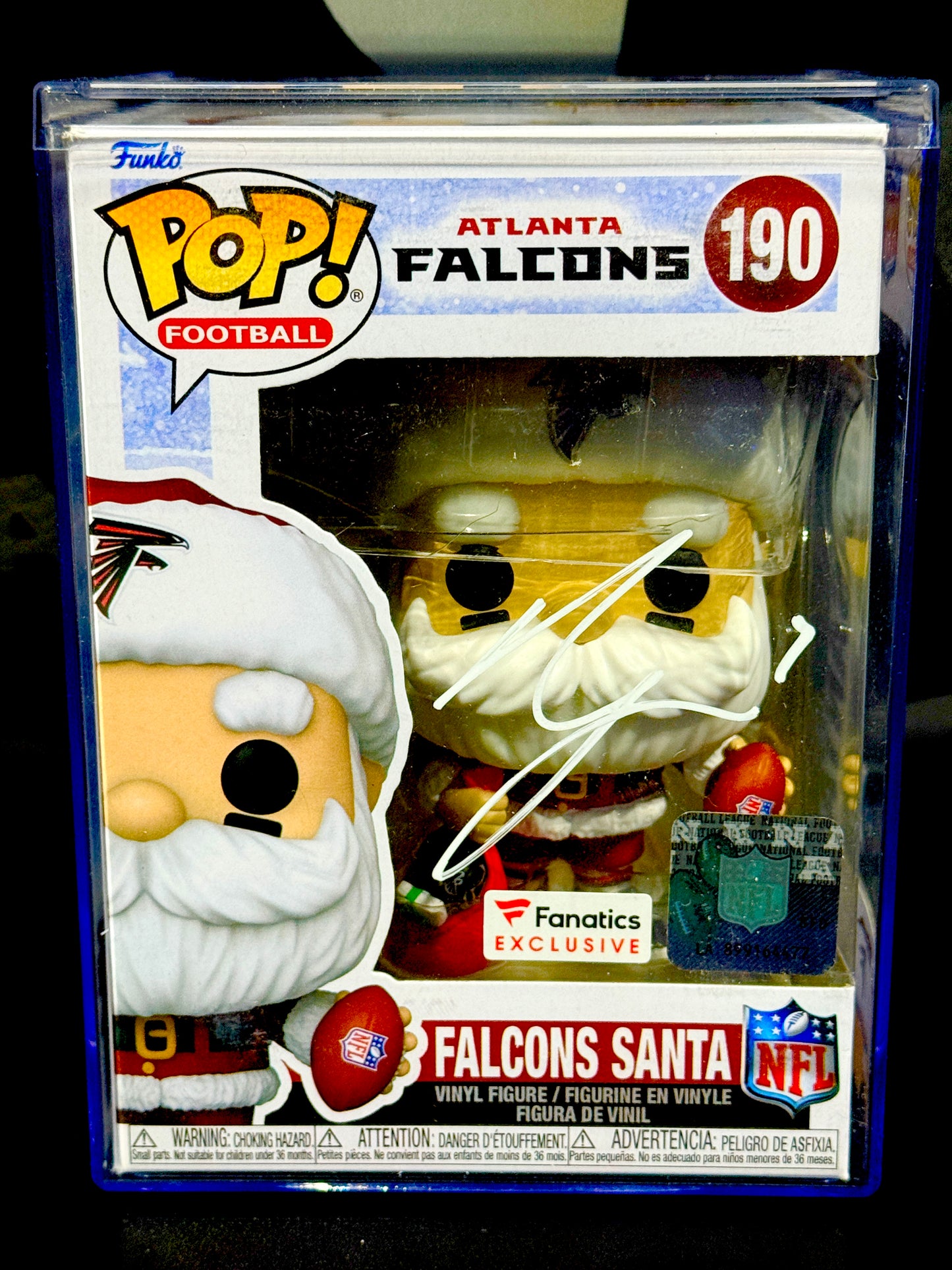 Bijan Robinson Signed Falcons Funko Pop Beckett Certified