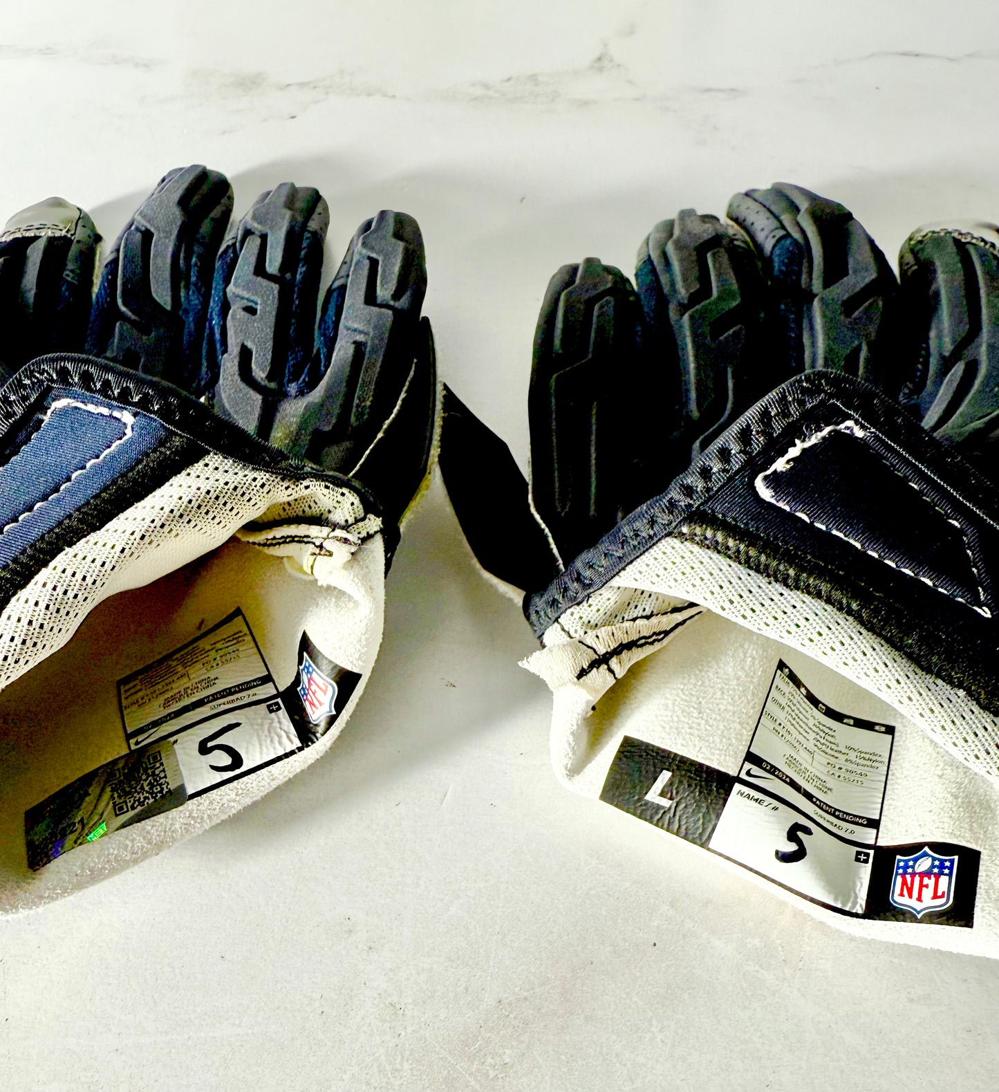 Jalen Pitre Texans Safety Game Used Gloves 10/20/24 vs GB Metabilia Certified