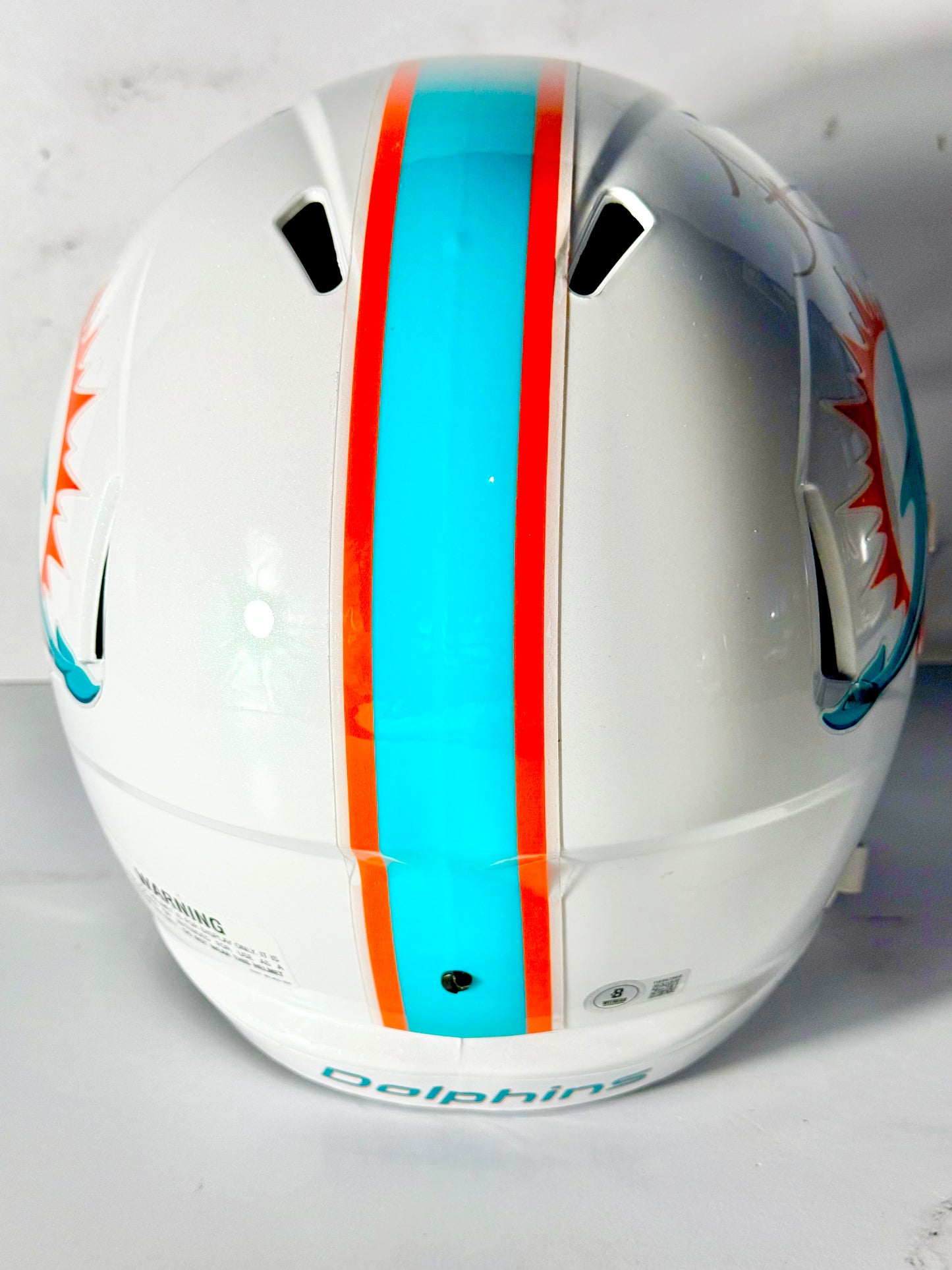 Tyreek Hill Signed Dolphins Full Size Replica Helmet Beckett Certified