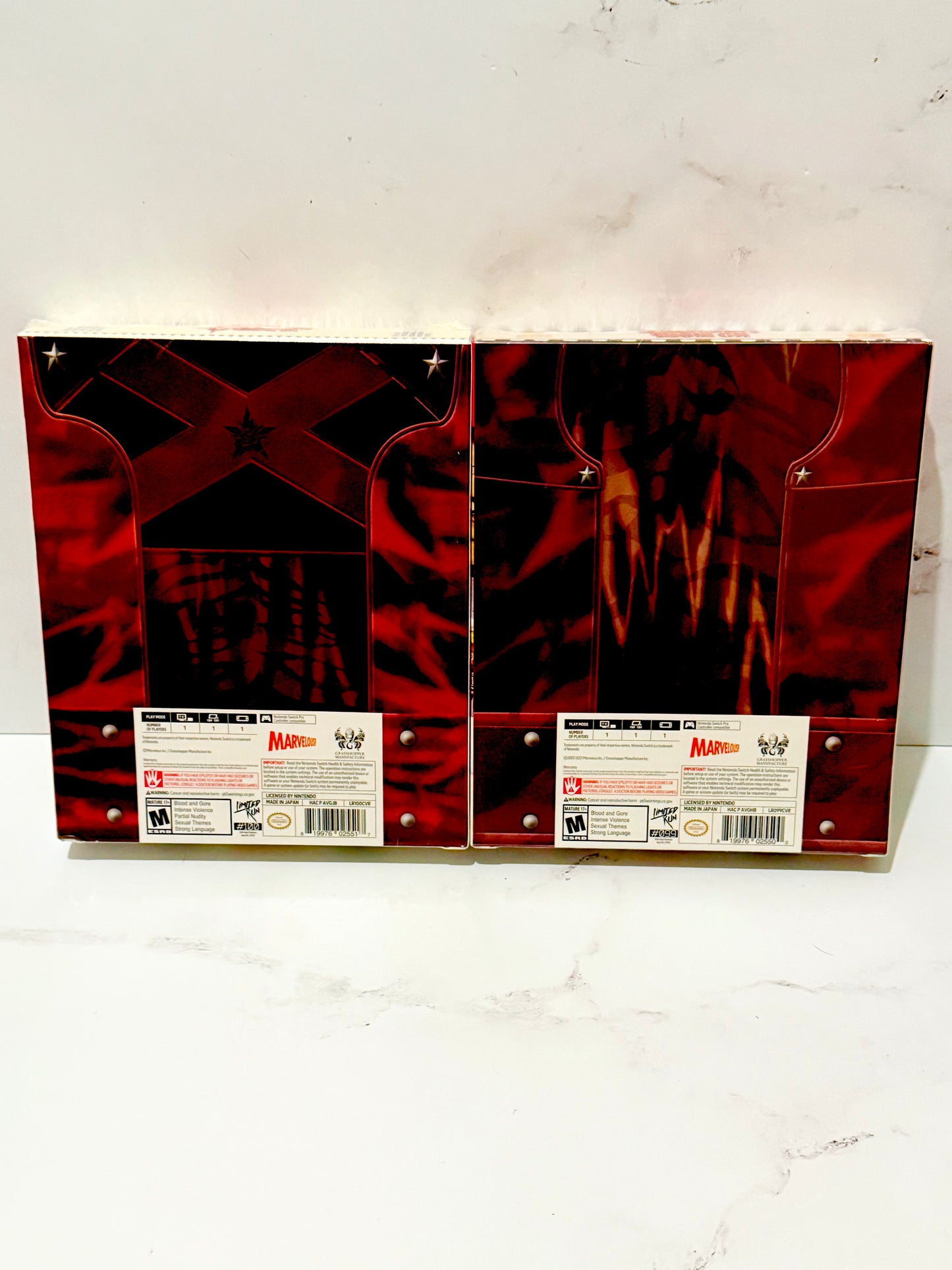 No More Heroes 2 Desperate Struggle Collectors Editions (2) NEW Limited Run Nintendo Switch