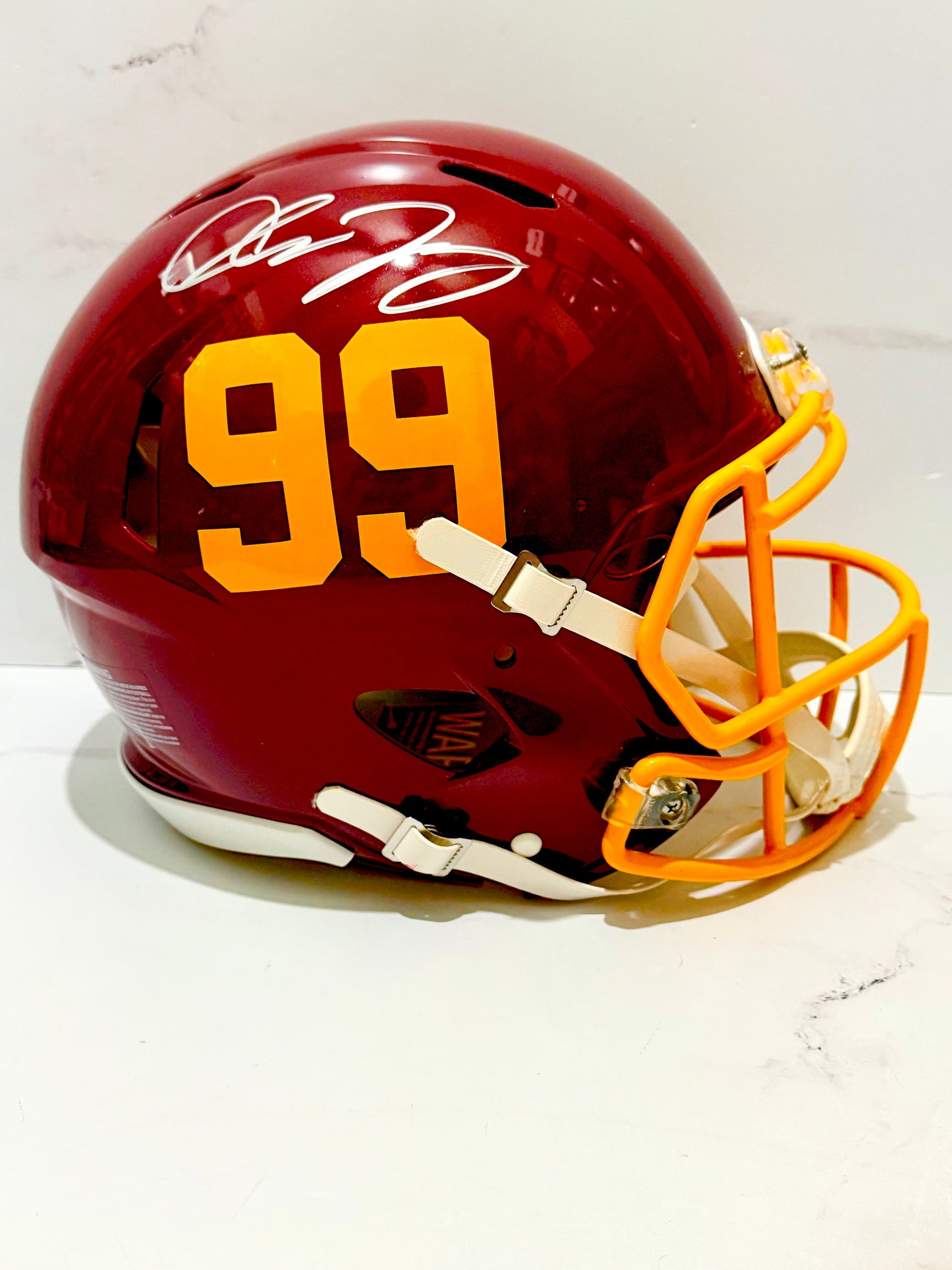 Chase Young Signed Commanders Full Size Authentic Helmet Fanatics Certified