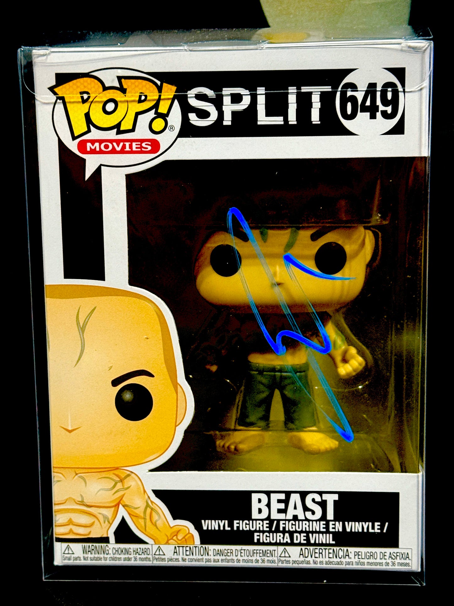 James McAvoy Signed Split Funko Pop Beckett Certified