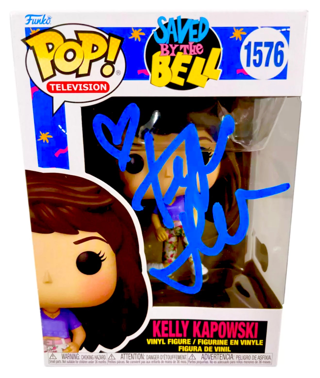 Tiffani Amber Thiessen Signed Funko Pop Beckett Certified