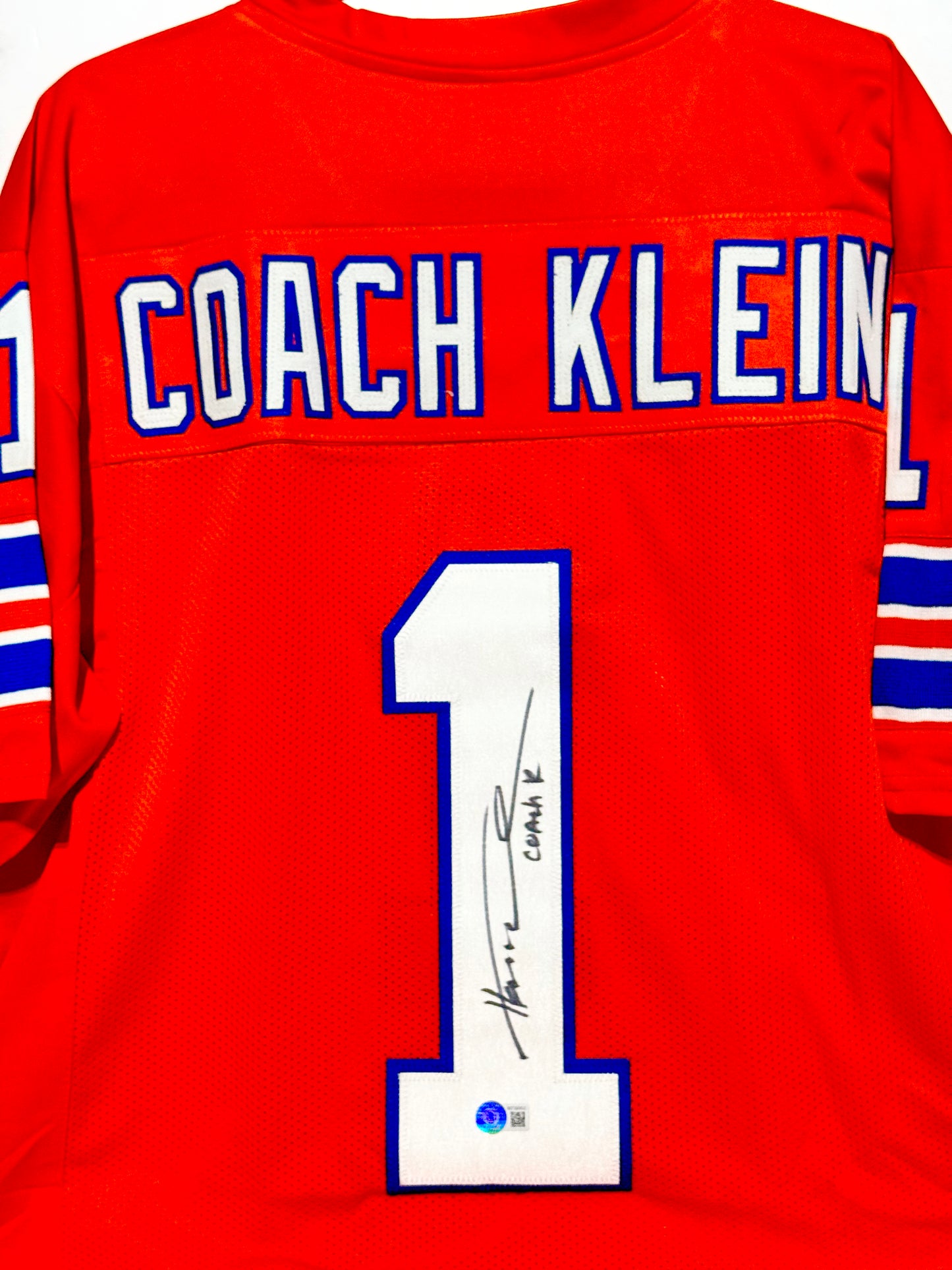 Henry Winkler Signed Waterboy Movie Jersey (Coach K) Beckett Certified