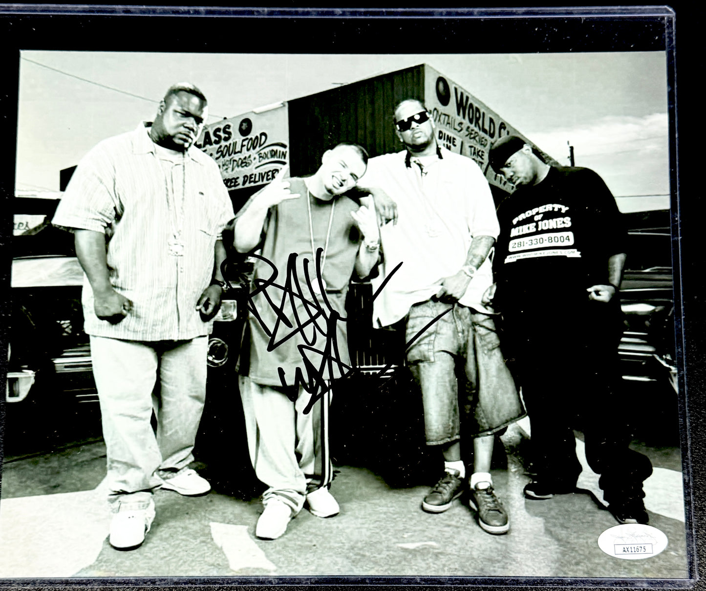 Paul Wall Signed 8x10 Rapper JSA Certified