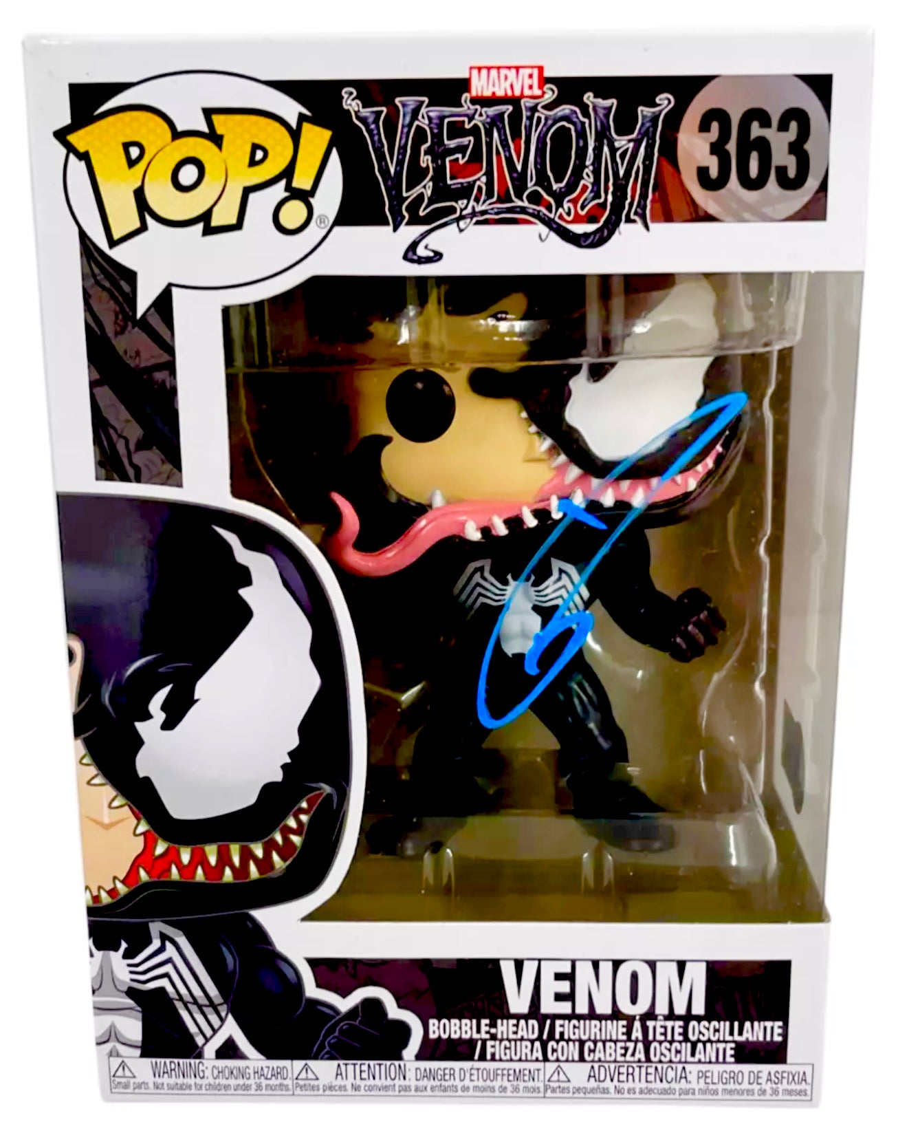 Tom Hardy Signed Venom Funko Pop Beckett Certified