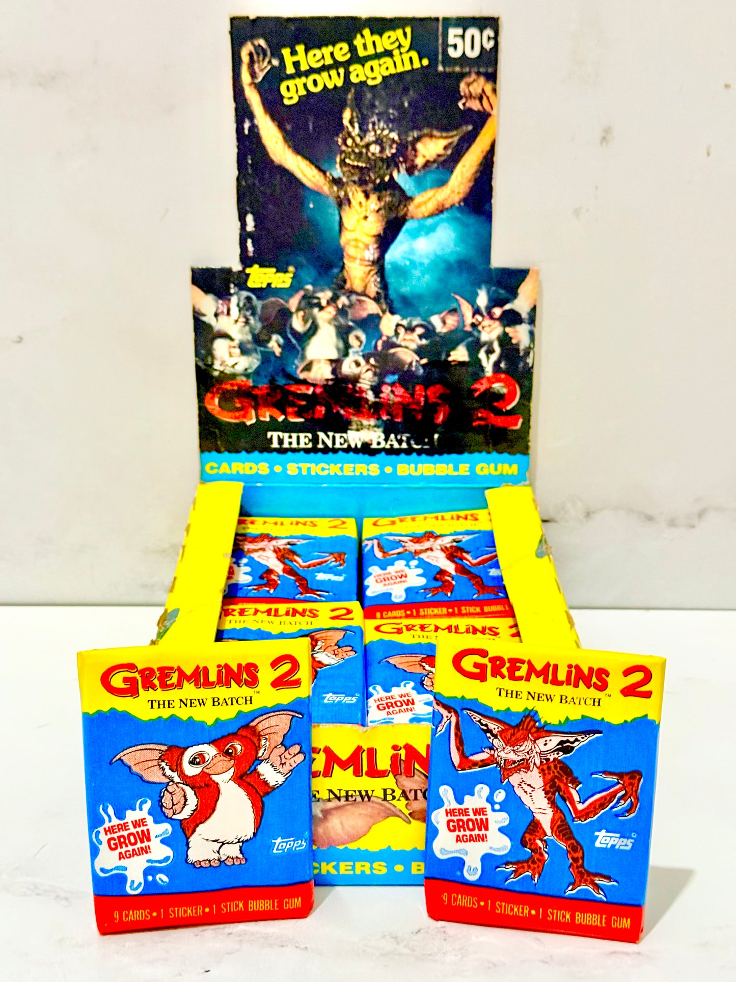 1990 Gremlins 2 Wax Pack
