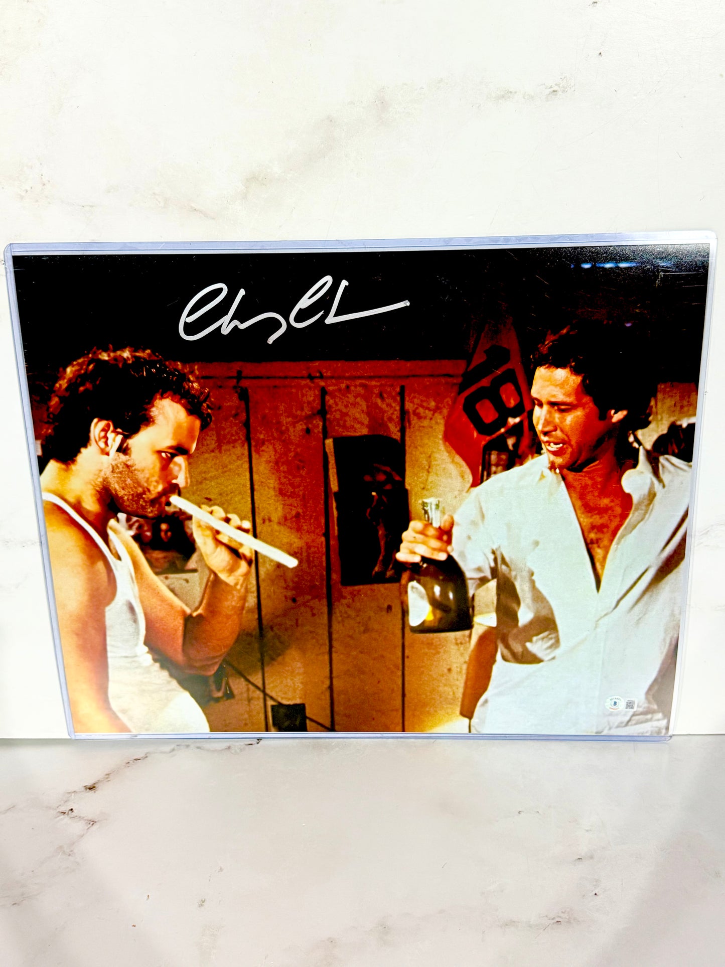 Chevy Chase Signed Caddyshack 16x20 Beckett Certified
