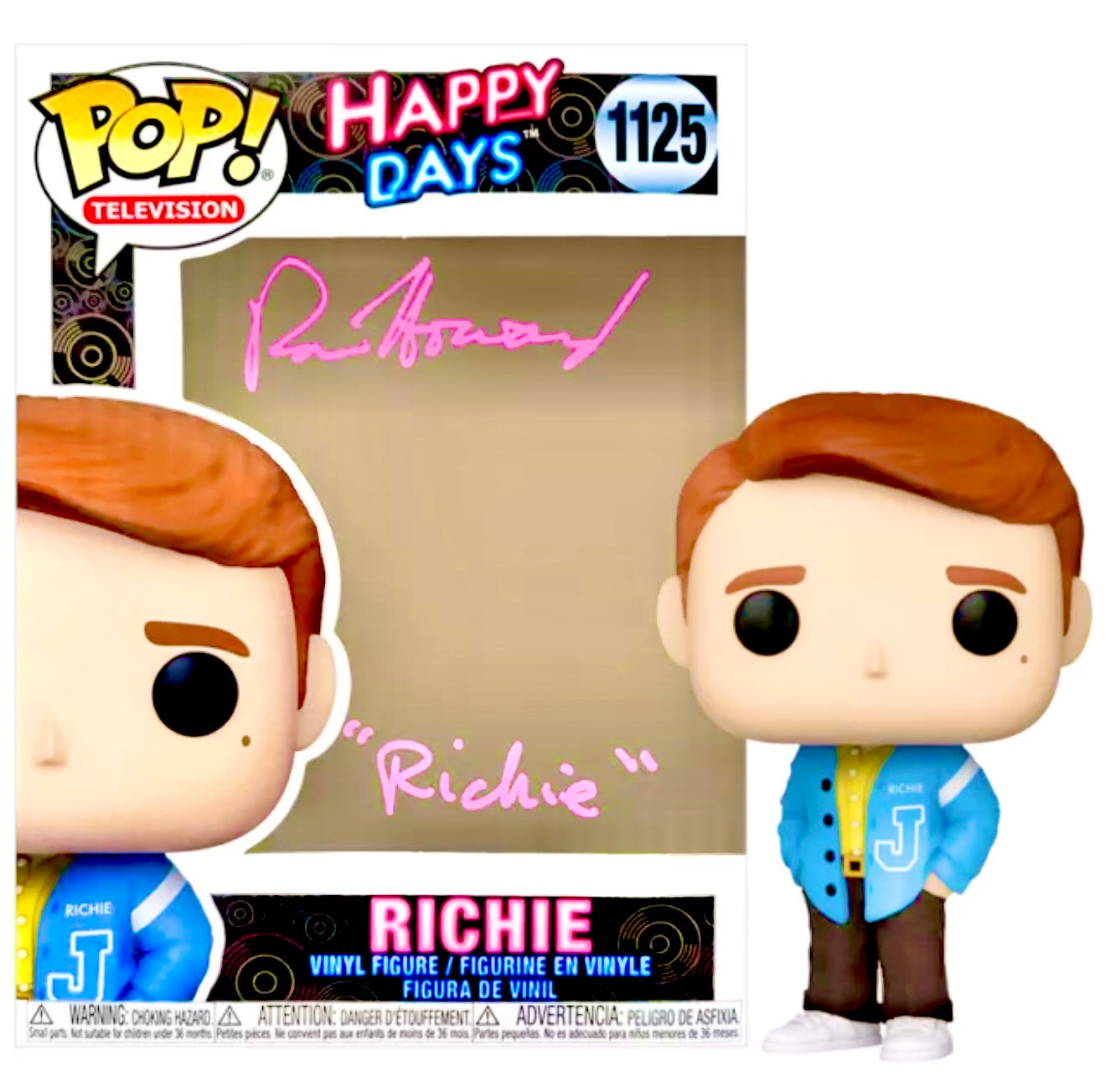 Ron Howard Signed Happy days Funko Pop CA Certified