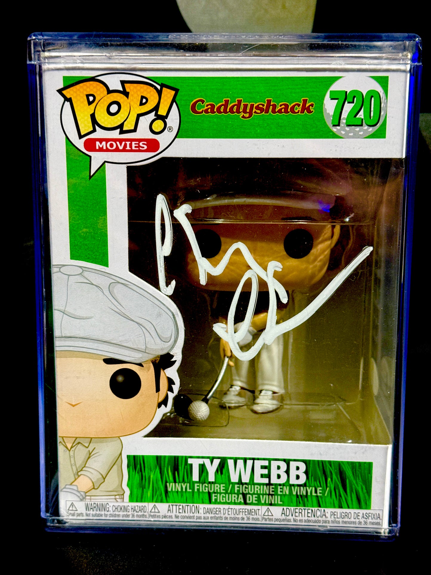 Chevy Chase Signed Caddyshack Funko Pop JSA Certified
