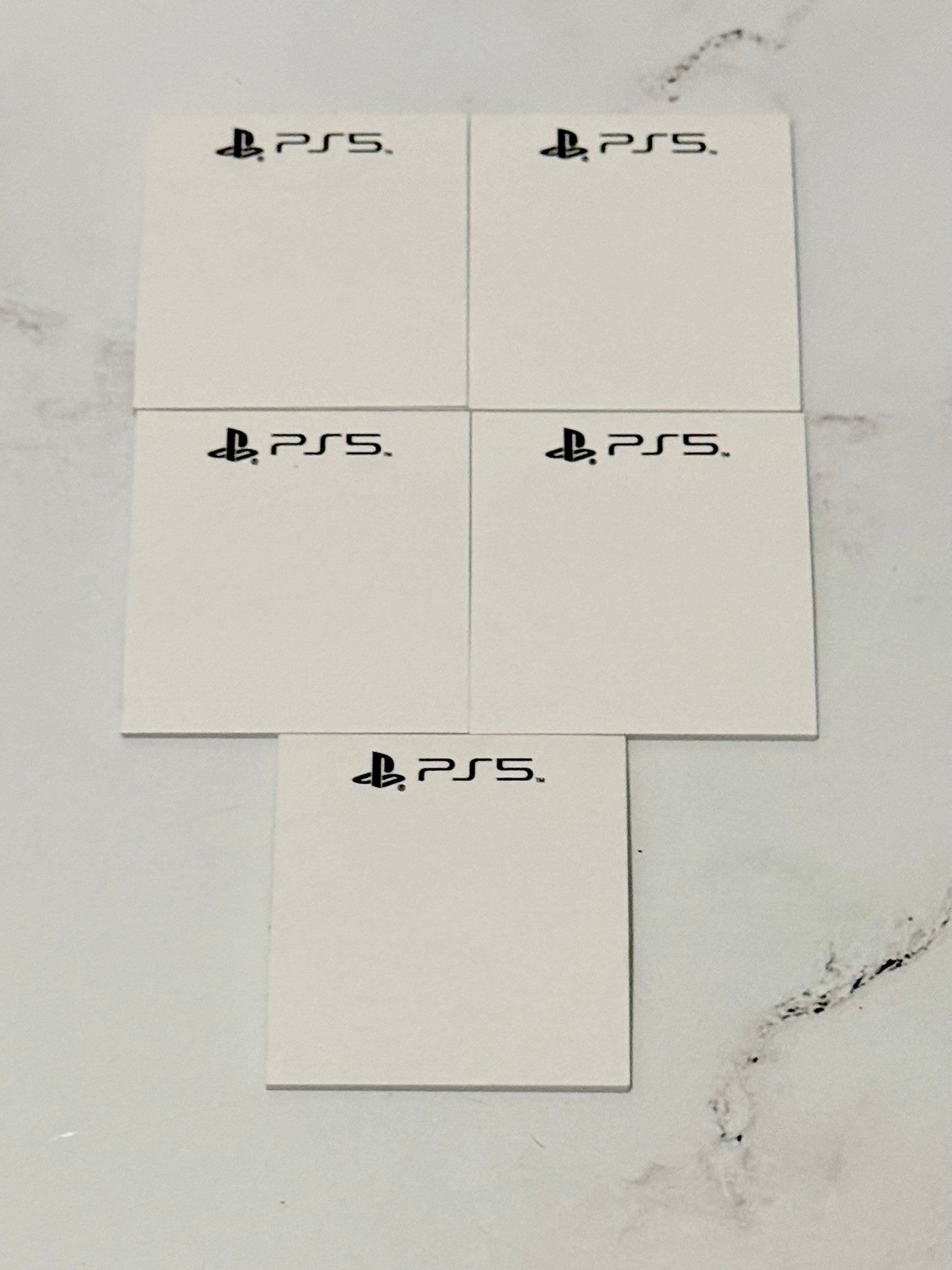 5 PS5 Official Note Pads Rare