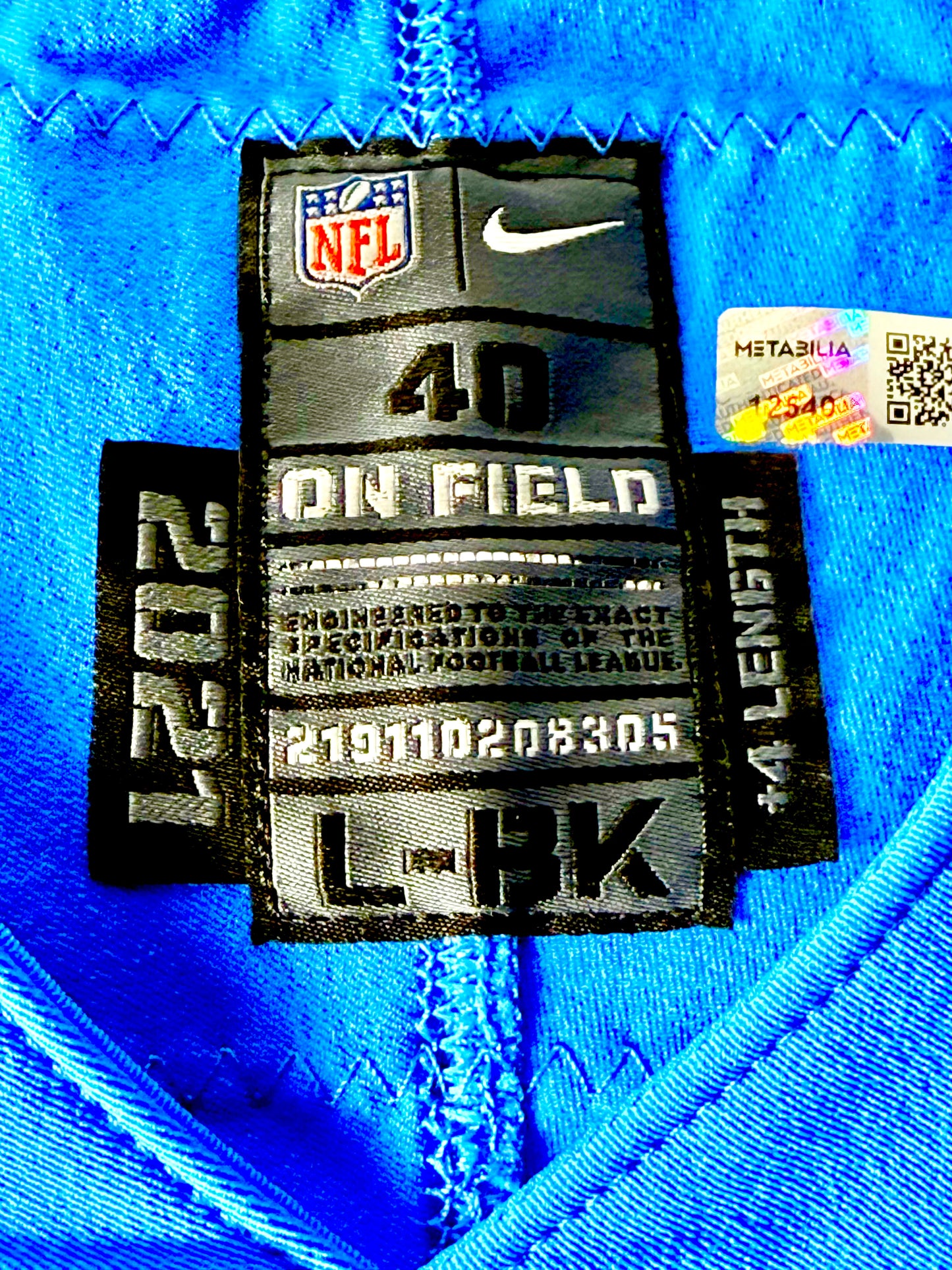 Austin Ekeler Chargers RB Team Issued Captain Jersey 2021 Season Metabilia Certified