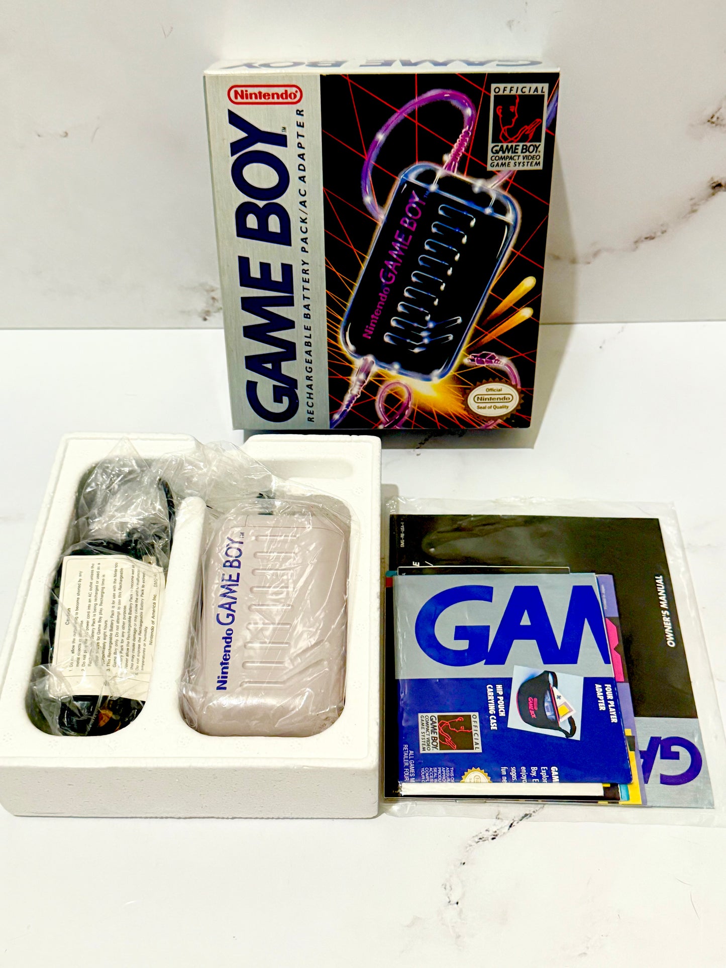 Nintendo Game Boy Battery Pack Complete New Never used