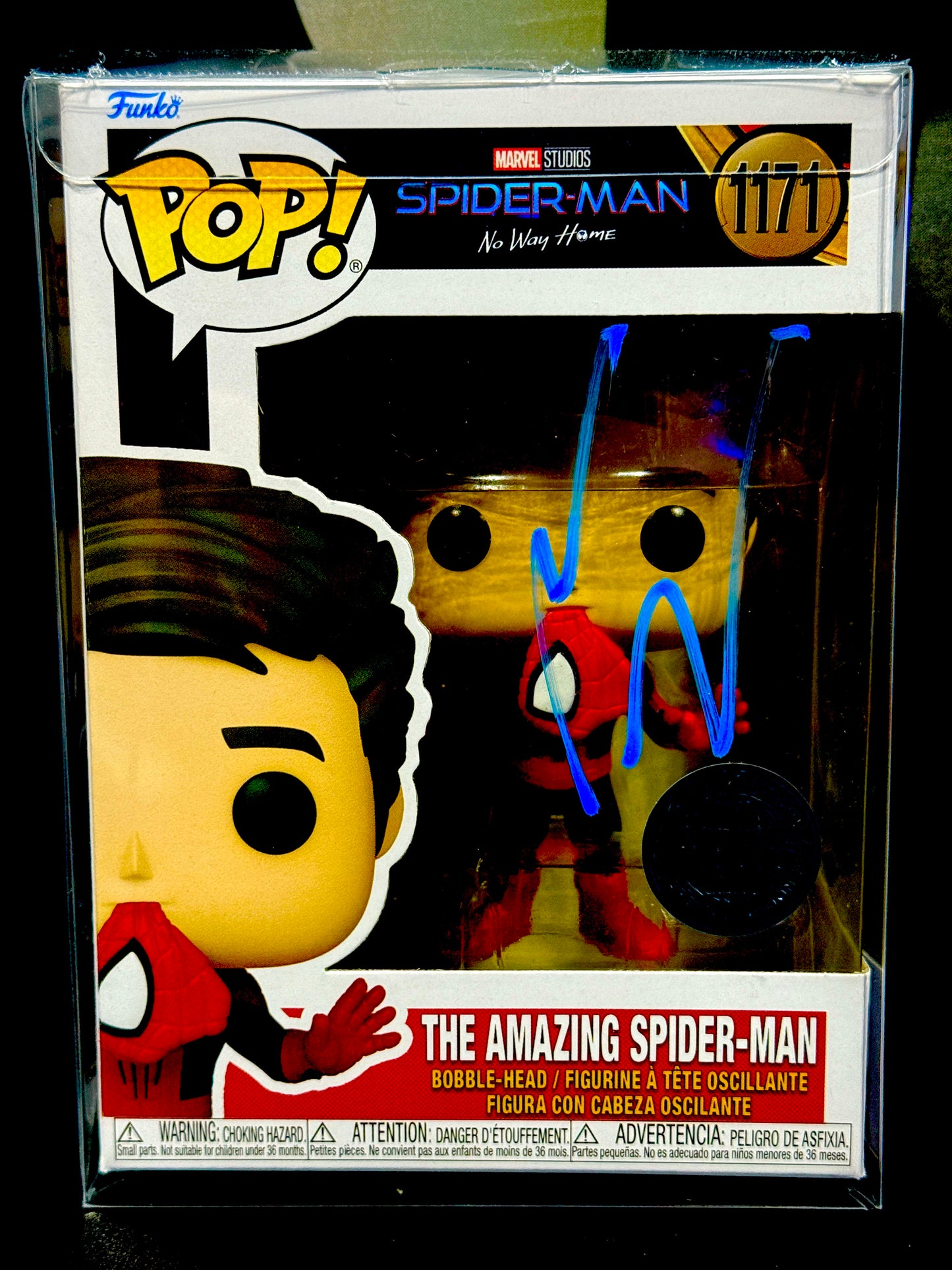 Andrew Garfield Signed Spider-Man Funko Pop CA Certified