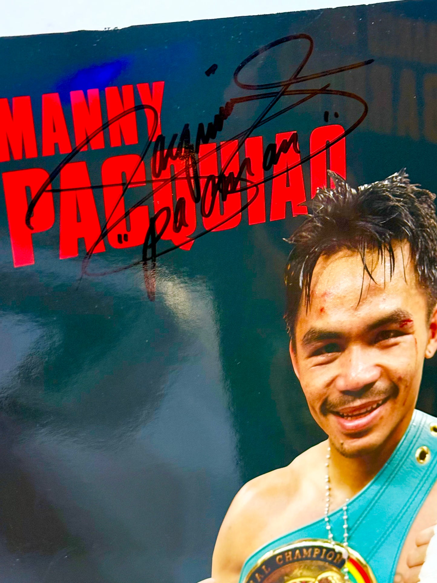 Manny Pacquiao Signed Official Boxing Program Beckett Certified