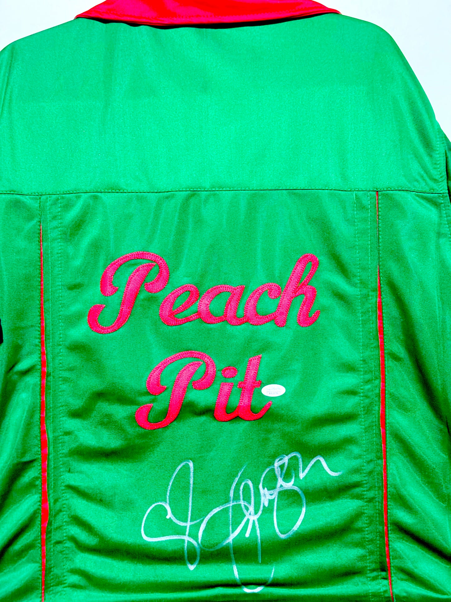 Jenny Garth Signed 90210 Peach Pit Uniform JSA Certified