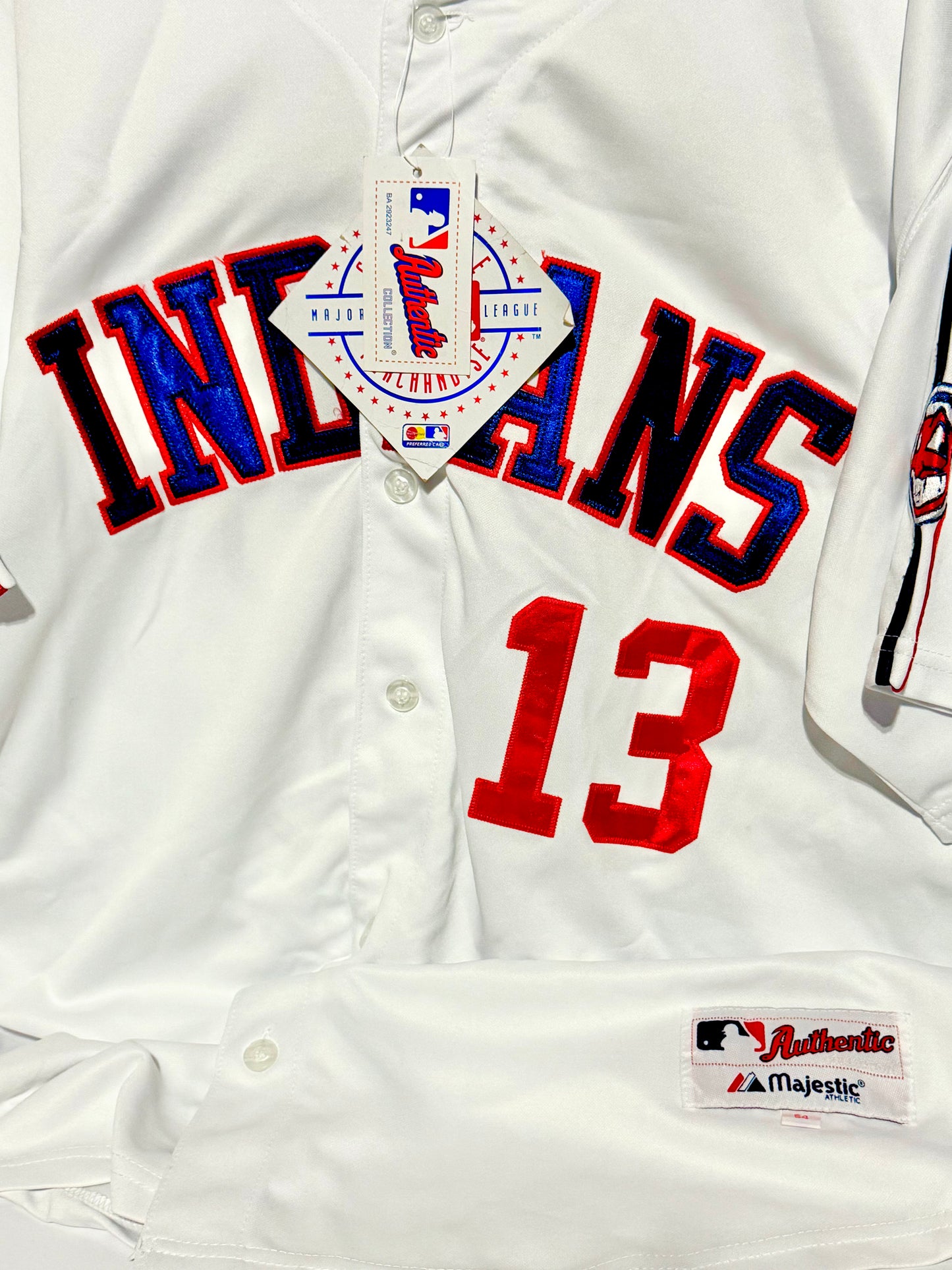 Dennis Haysbert Signed Authentic Major League Movie Jersey “Rare” Beckett Certified