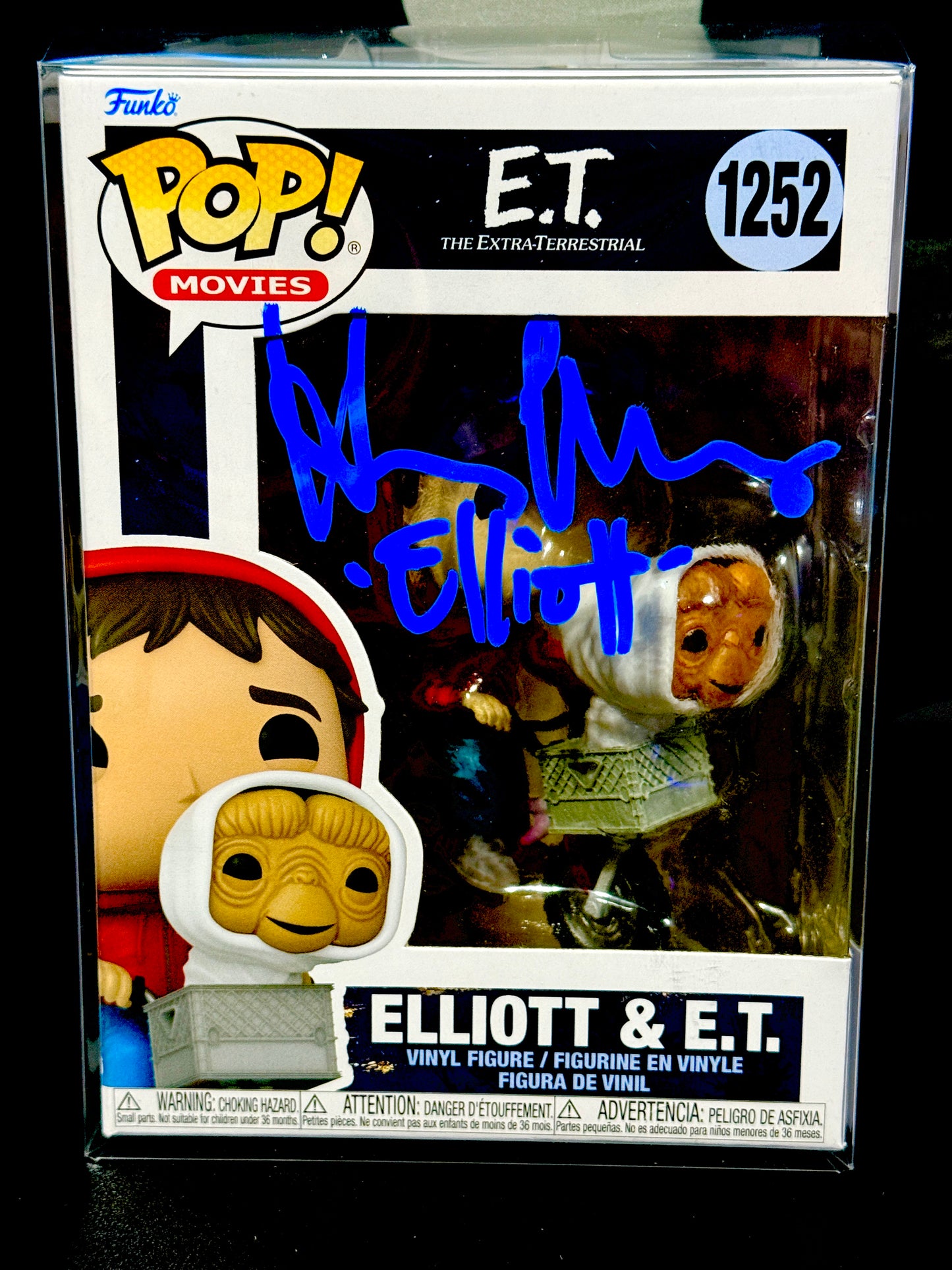 Henry Thomas Signed ET Funko Pop Beckett Certified