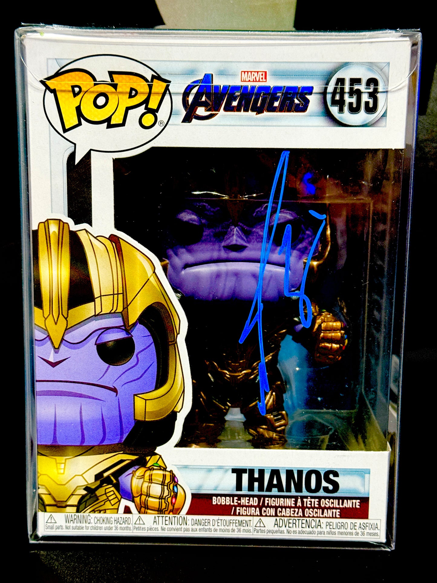 Josh Brolin Signed Avengers Thanos Funko Pop CA Certified