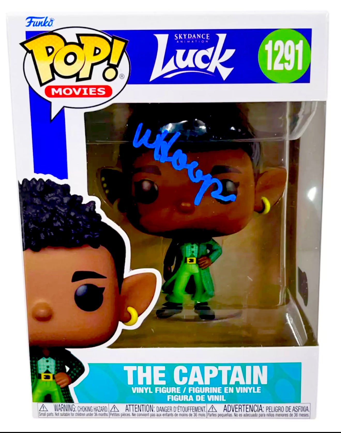 Whoopi Goldberg Signed Luck Funko Pop Beckett Certified