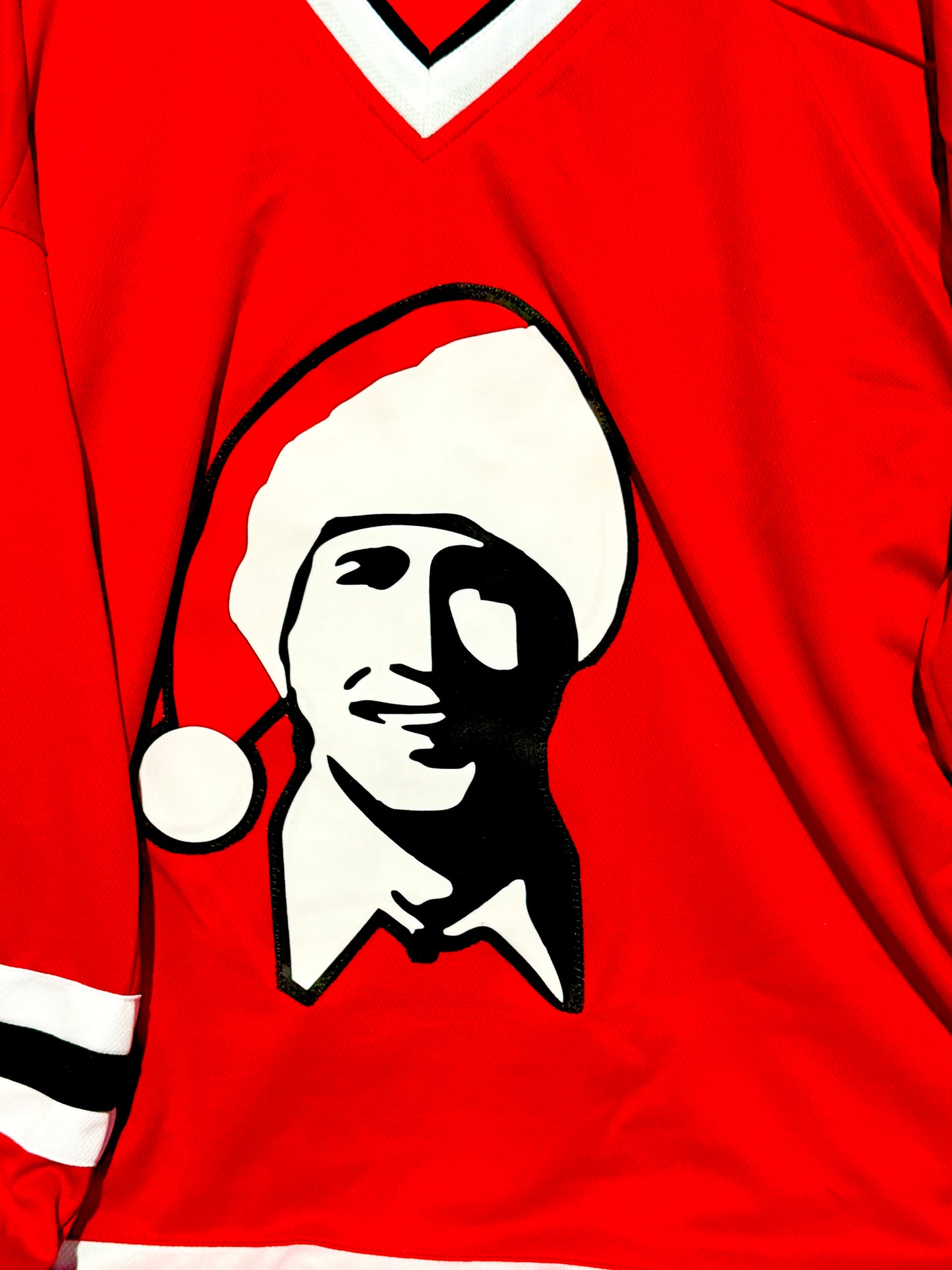 Chevy Chase Signed Christmas Vacation Hockey Movie Jersey Beckett Certified