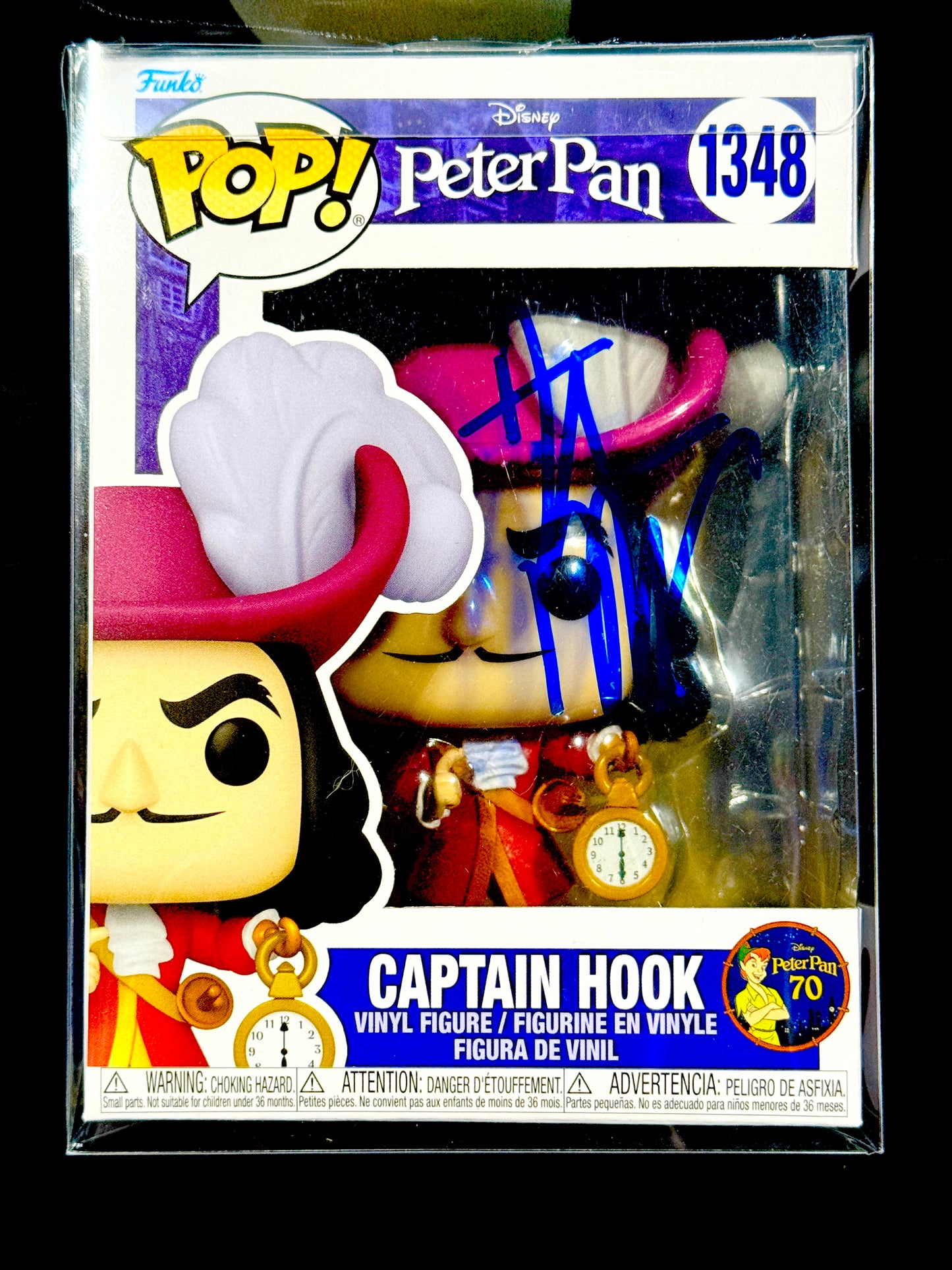 Dustin Hoffman Signed Hook Funk Pop Beckett Certified