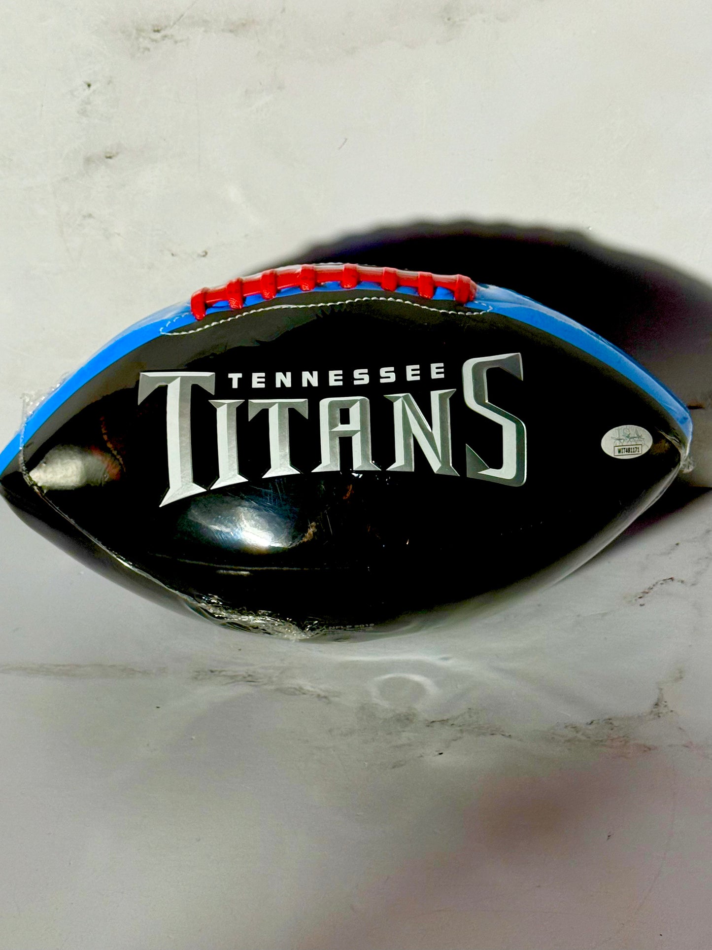 Chris Johnson CJ2K Signed Titans Football JSA Certified