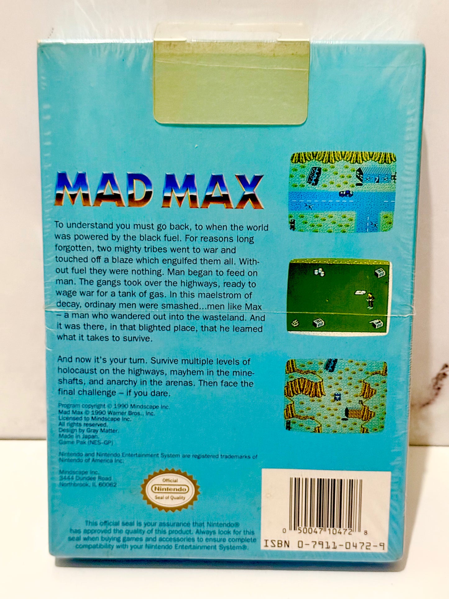 Mad Max New Sealed NES Nintendo Game