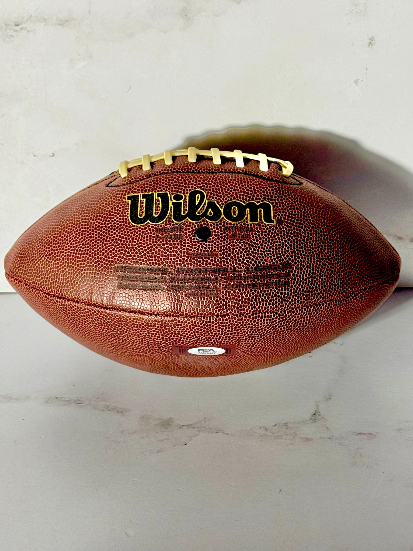 JJ Watt Signed Texans Football PSA Certified