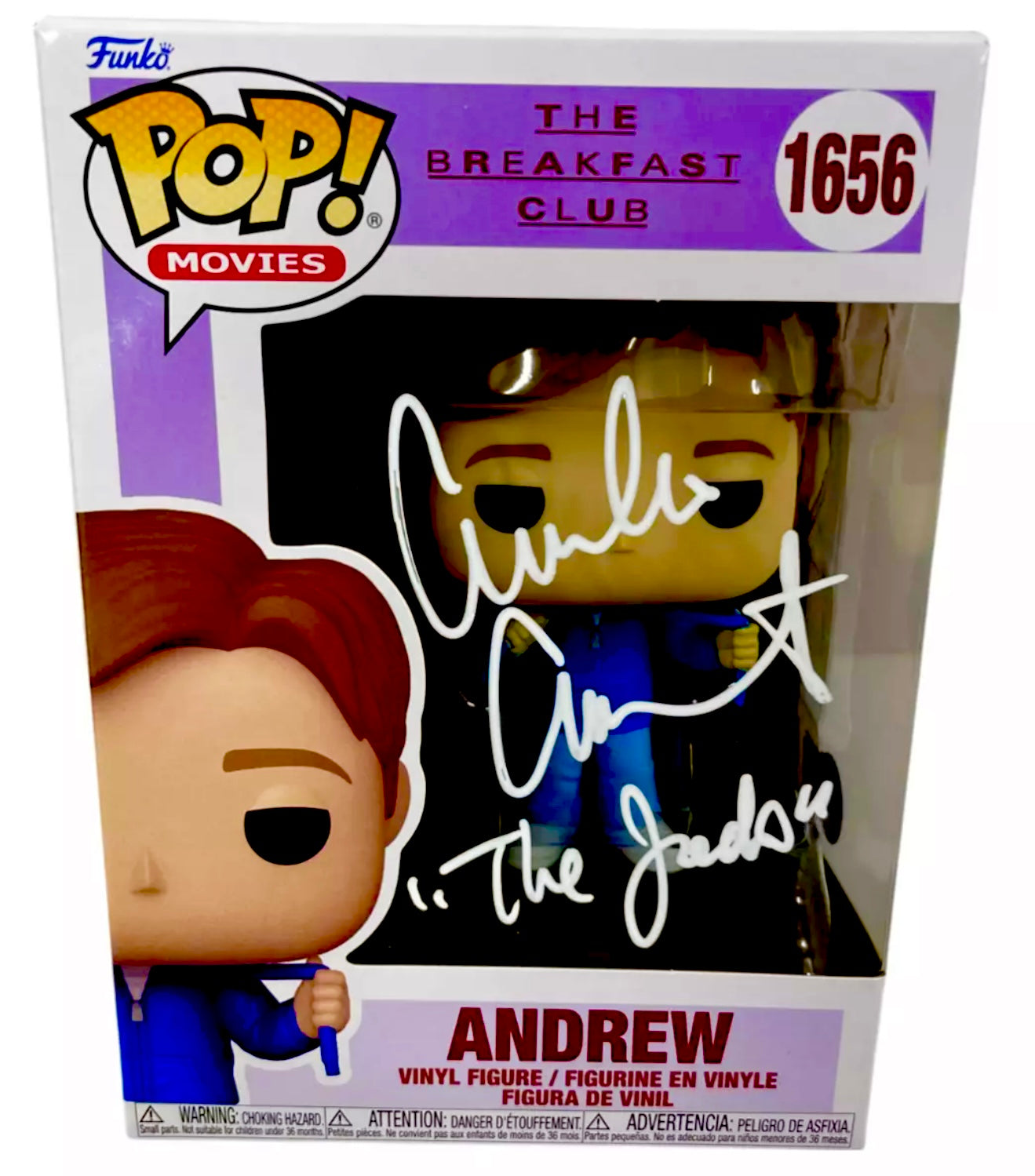 Emilio Estevez Signed Breakfast Club Funko Pop
