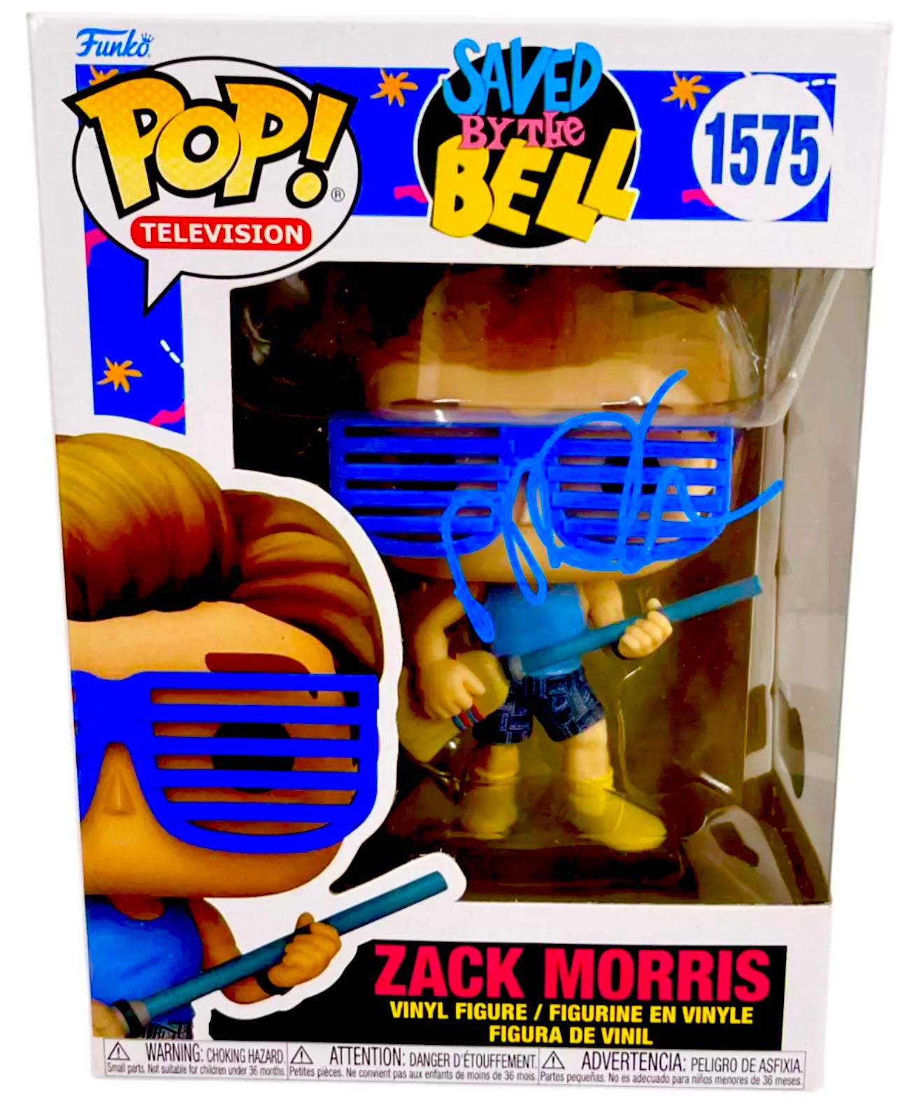 Mark Paul Gosselaar Signed Saved by the Bell Funko Pop Beckett Certified