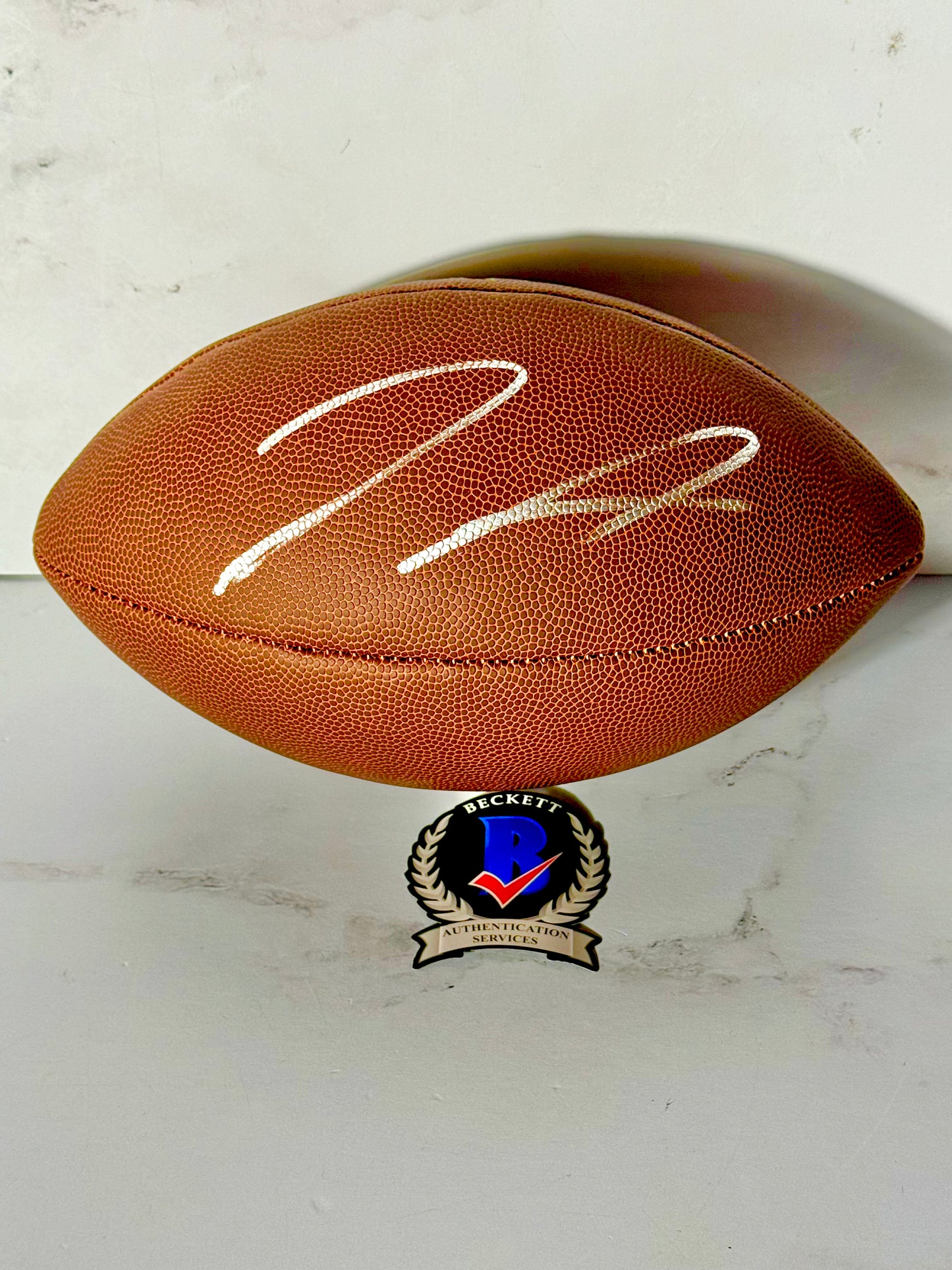 Jordan Addison Signed Vikings Football Beckett Certified