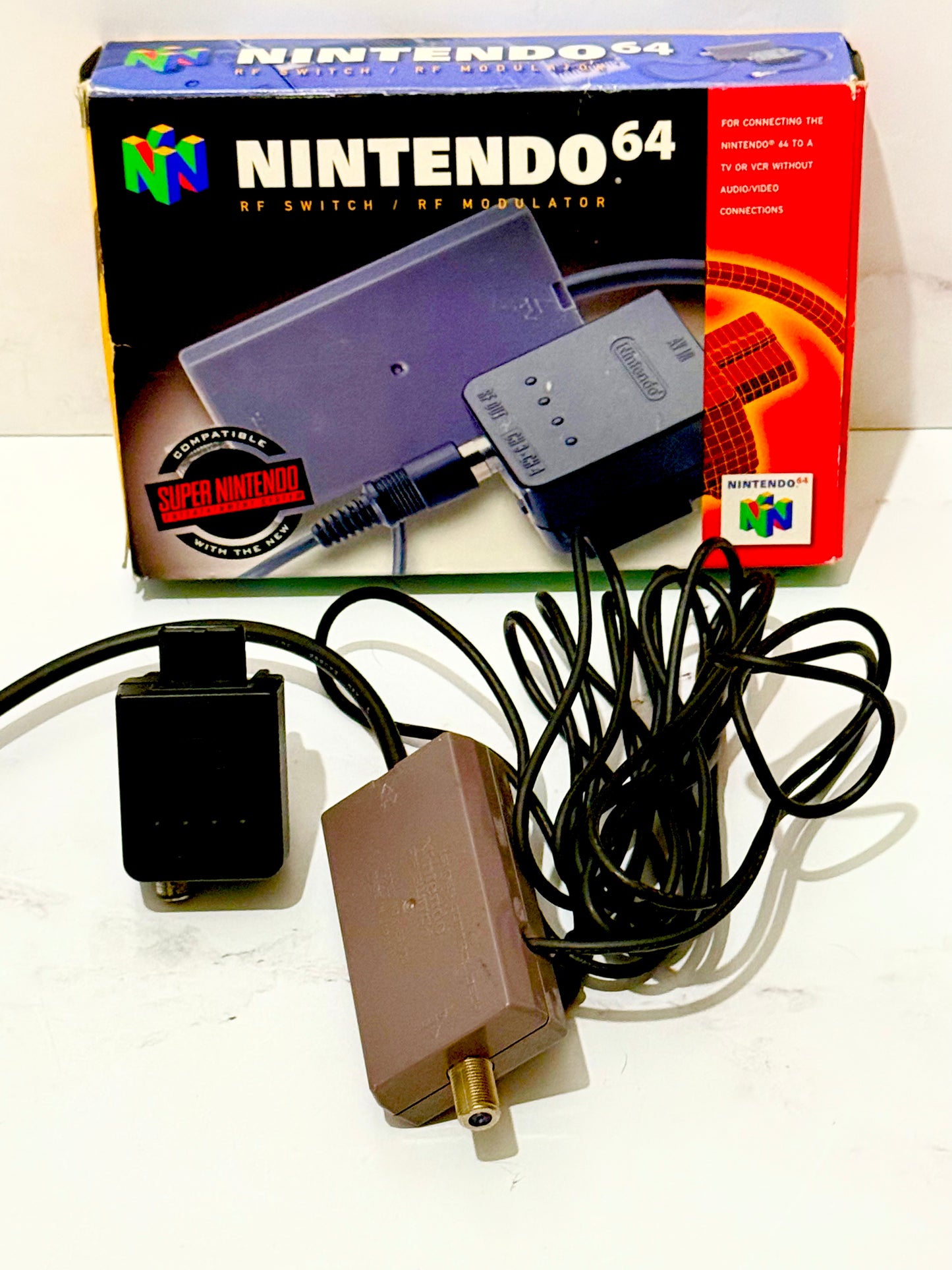 N64 RF Switch CIB Nintendo