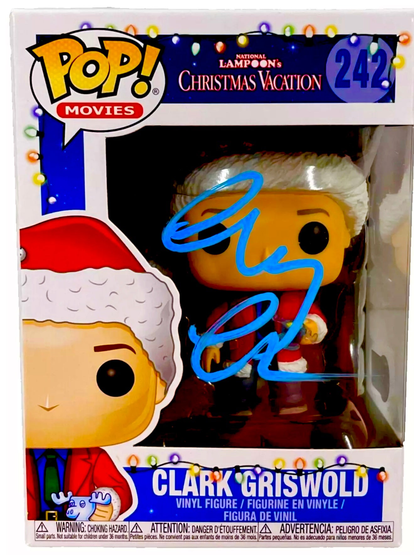 Chevy Chase Signed Vacation Funko Pop Beckett Certified