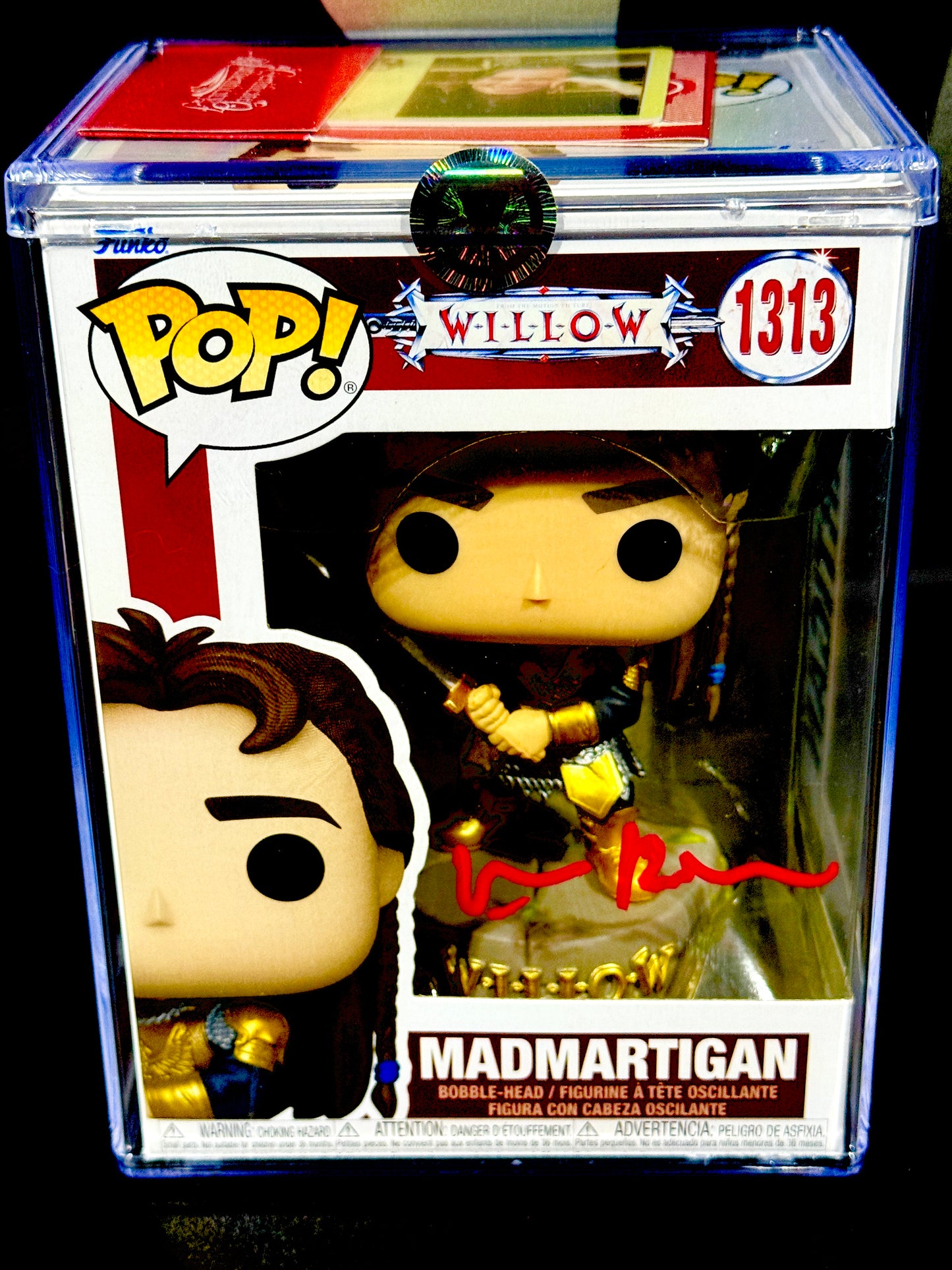 Val Kilmer Signed Willow Funko Pop CA Certified