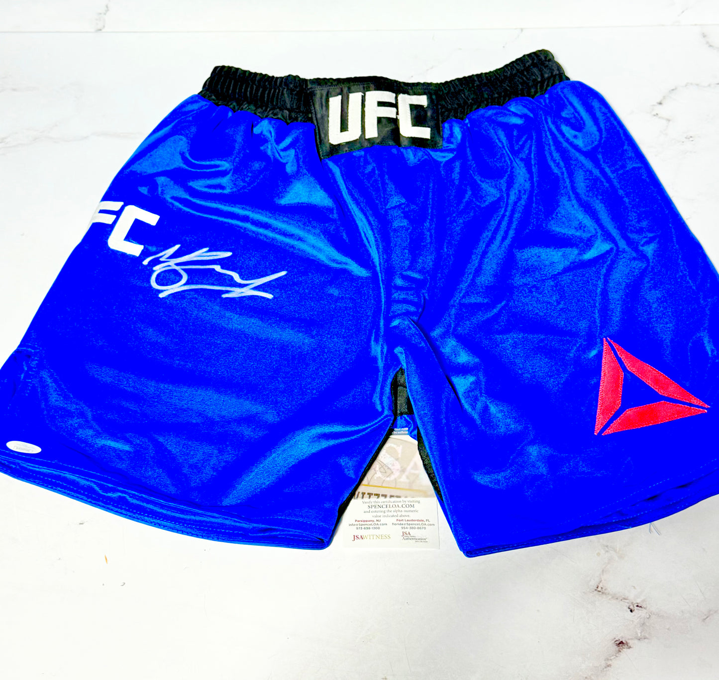 Michael Bisping Signed UFC Trunks JSA certified