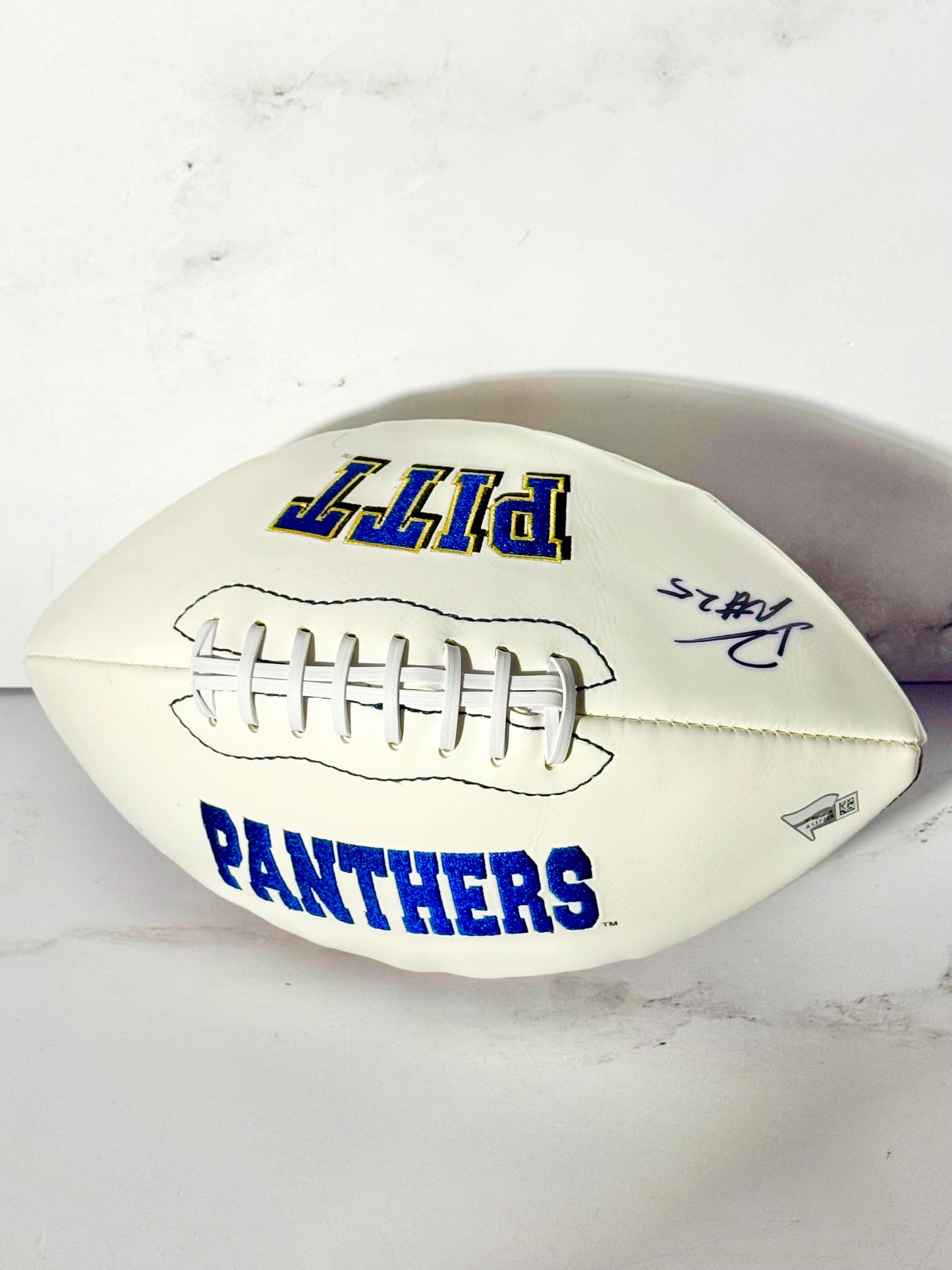 Derrelle Revis Signed Pittsburgh Football Patriots Jets Fanatics Certified