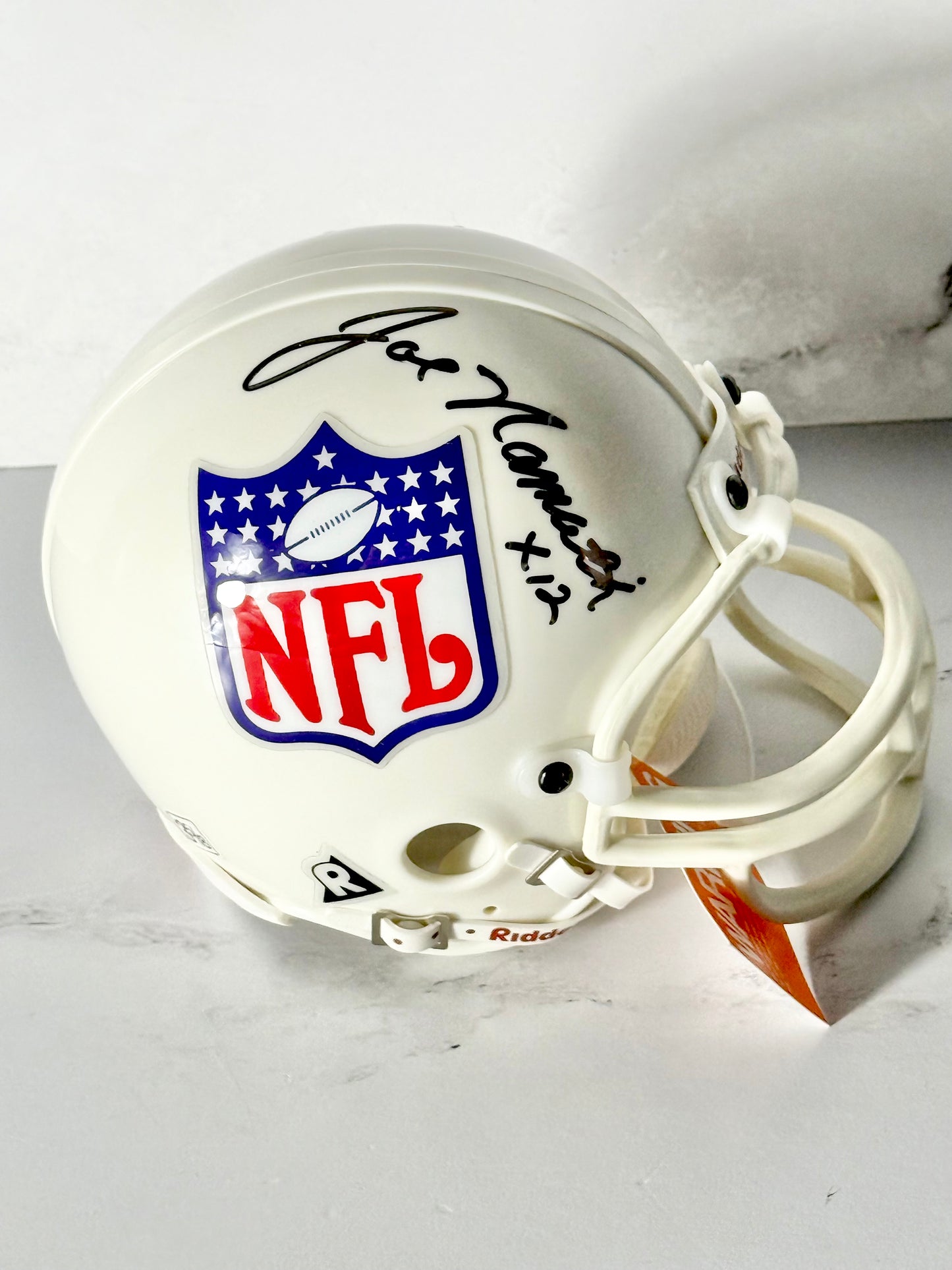 Joe Namath Signed Jets NFL Mini Helmet JSA Certified