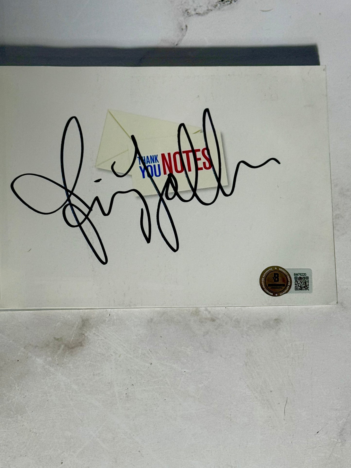 Jimmy Fallon Signed Book Beckett Certified
