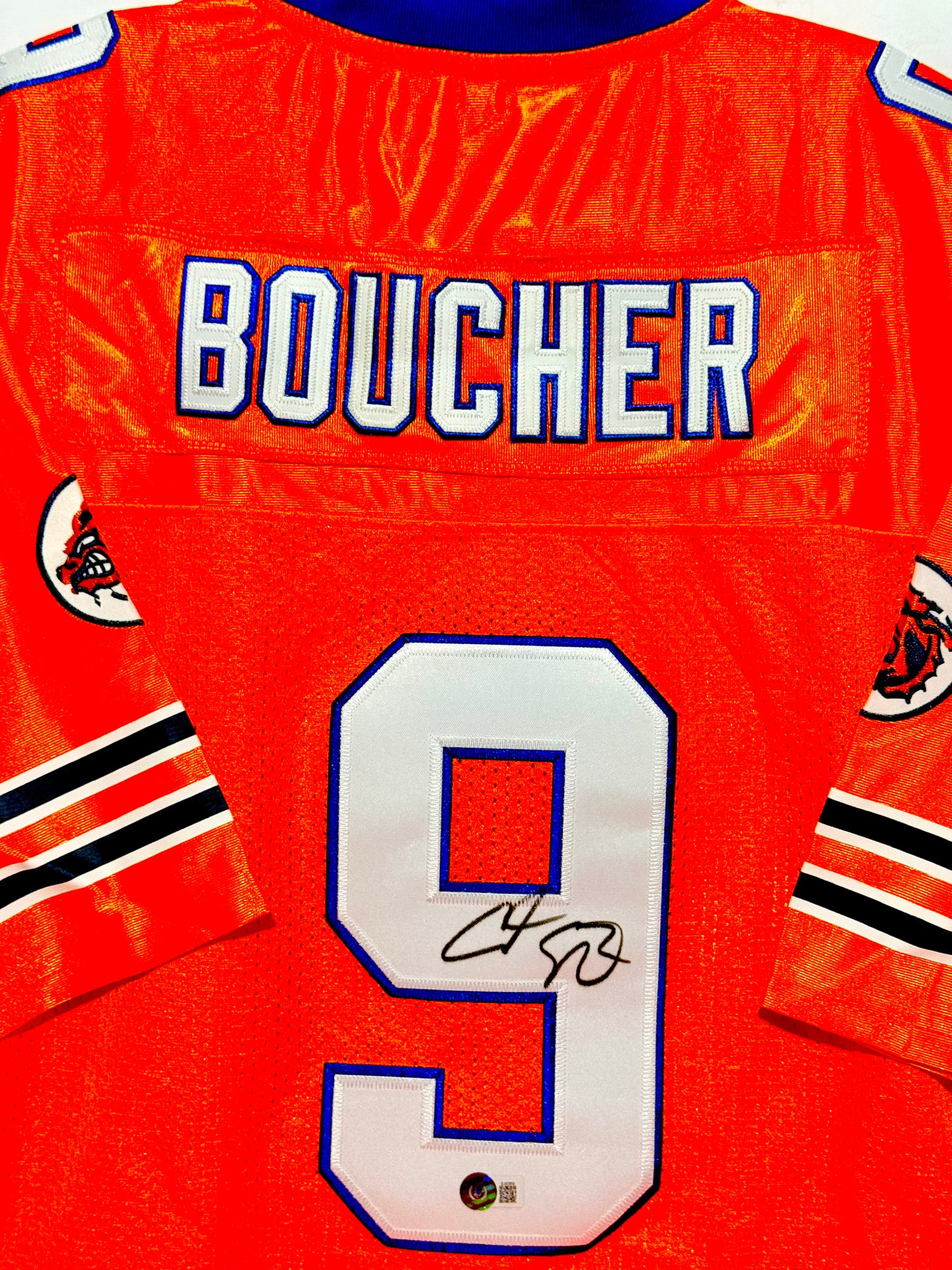 Adam Sandler Signed Waterboy Movie Jersey Beckett Certified