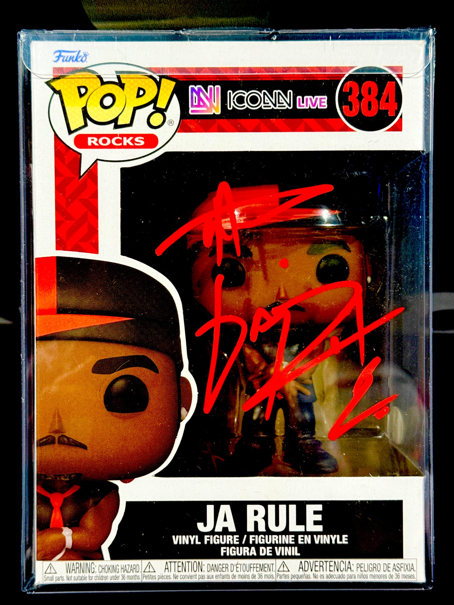 Ja Rule Signed Rapper Funko Pop JSA Certified