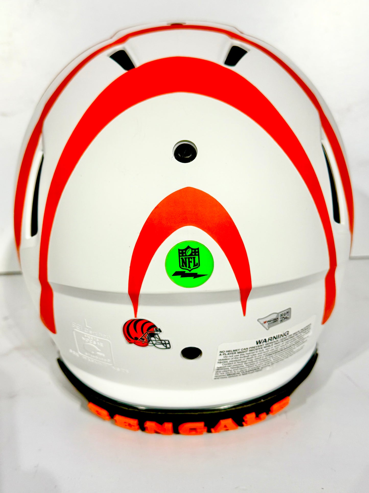 Joe Burrow Signed Bengals White Alt Full Size Authentic Helmet with Visor Fanatics Certified